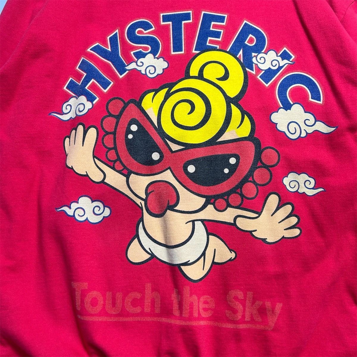 Hysteric Glamour × Vintage 90s Hysteric Glamour Baby Touch The Sky Sweater Size US L / EU 52-54 / 3 - 5 Thumbnail