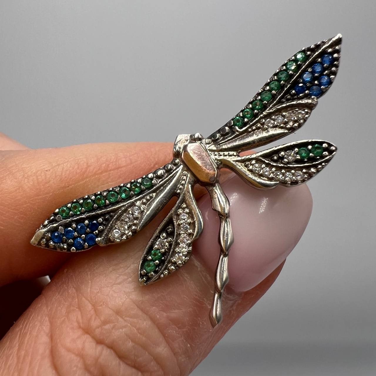 Vintage Vintage Pin Brooch Sterling Silver 925 Gold 9K Marked Tag Size ONE SIZE - 1 Thumbnail