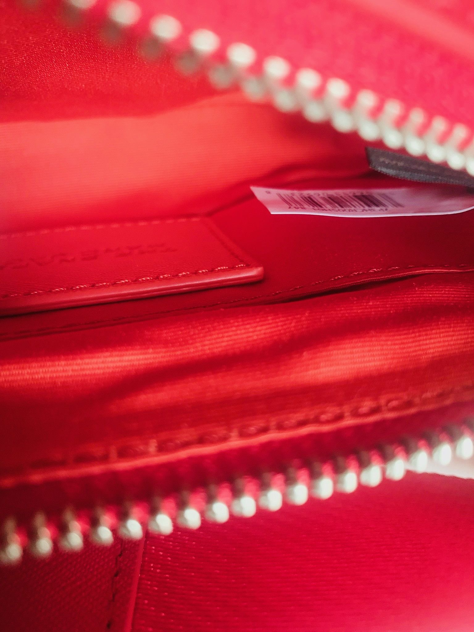 Marc Jacobs Marc Jacobs The Bi-Color Snapshot Leather Bag - Red Size ONE SIZE - 5 Thumbnail