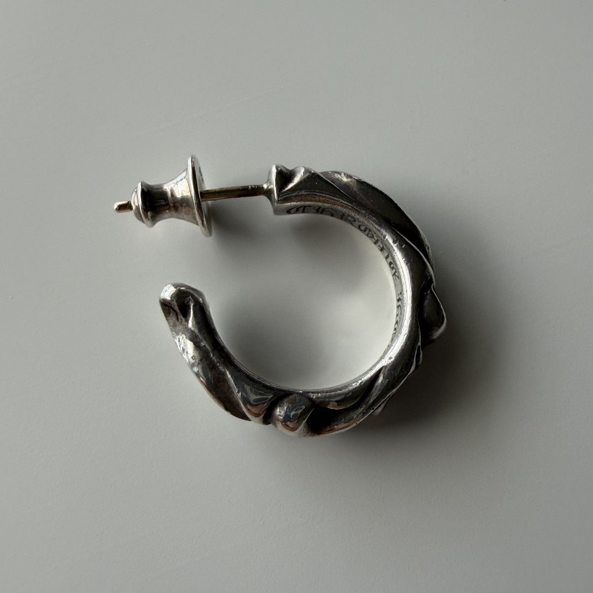 Chrome Hearts Chrome Hearts Scroll Hoop earring stk Size ONE SIZE - 2 Thumbnail