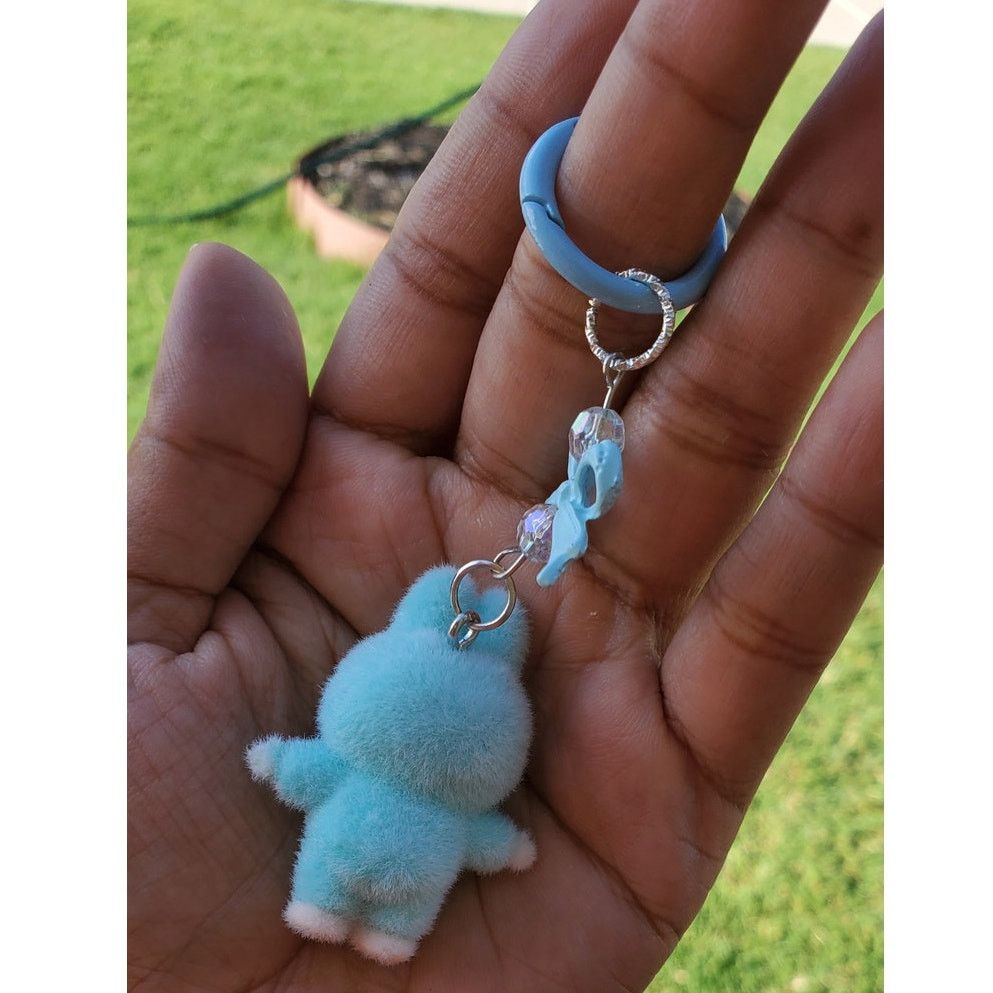 Other 4 Mini labubu Keychain inspiration cute for the key or bag Size ONE SIZE - 3 Thumbnail