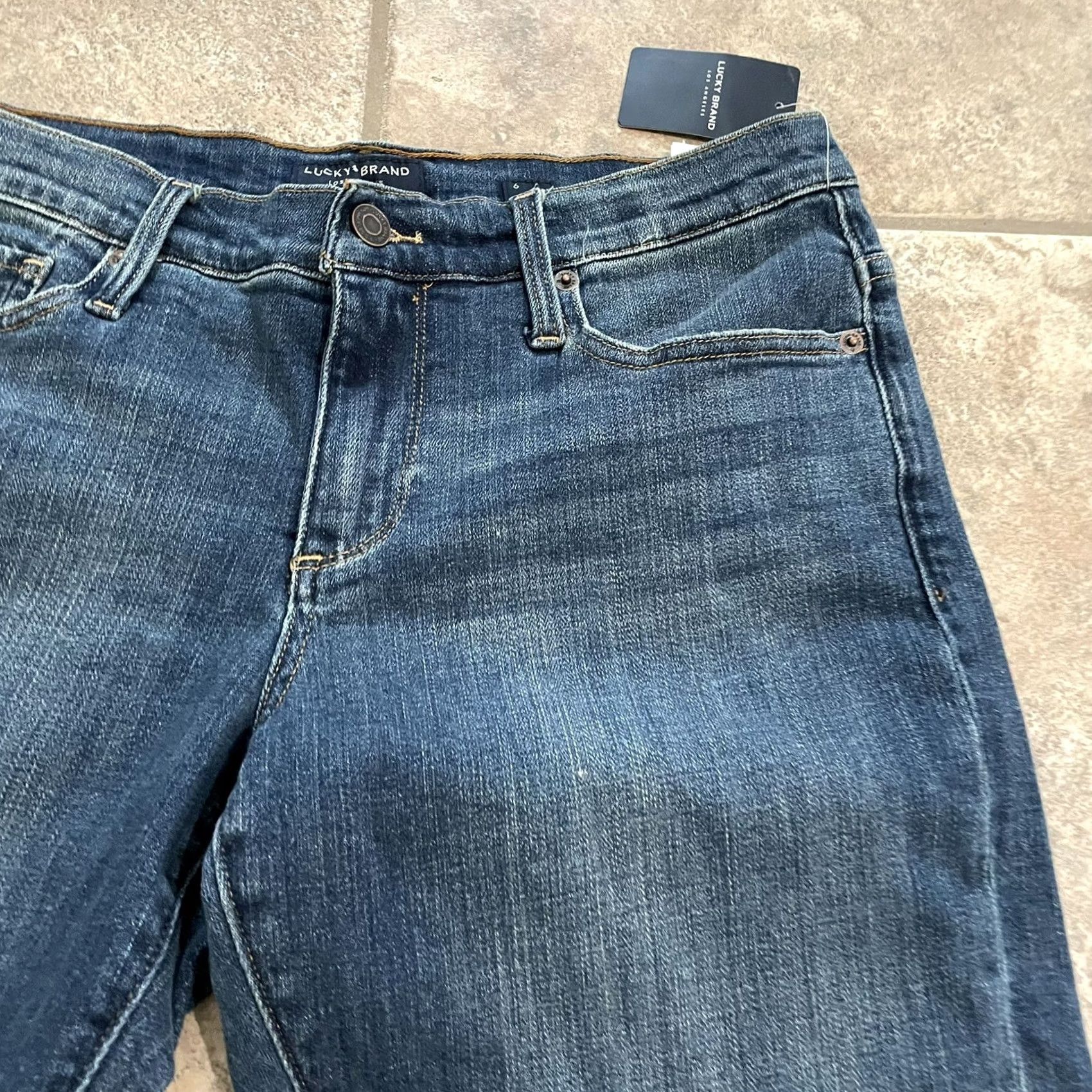 Lucky Brand Lucky Brand East Rider Jeans Womens Size 6 28 Blue Skinny NWT Size 28" / US 6 / IT 42 - 3 Thumbnail