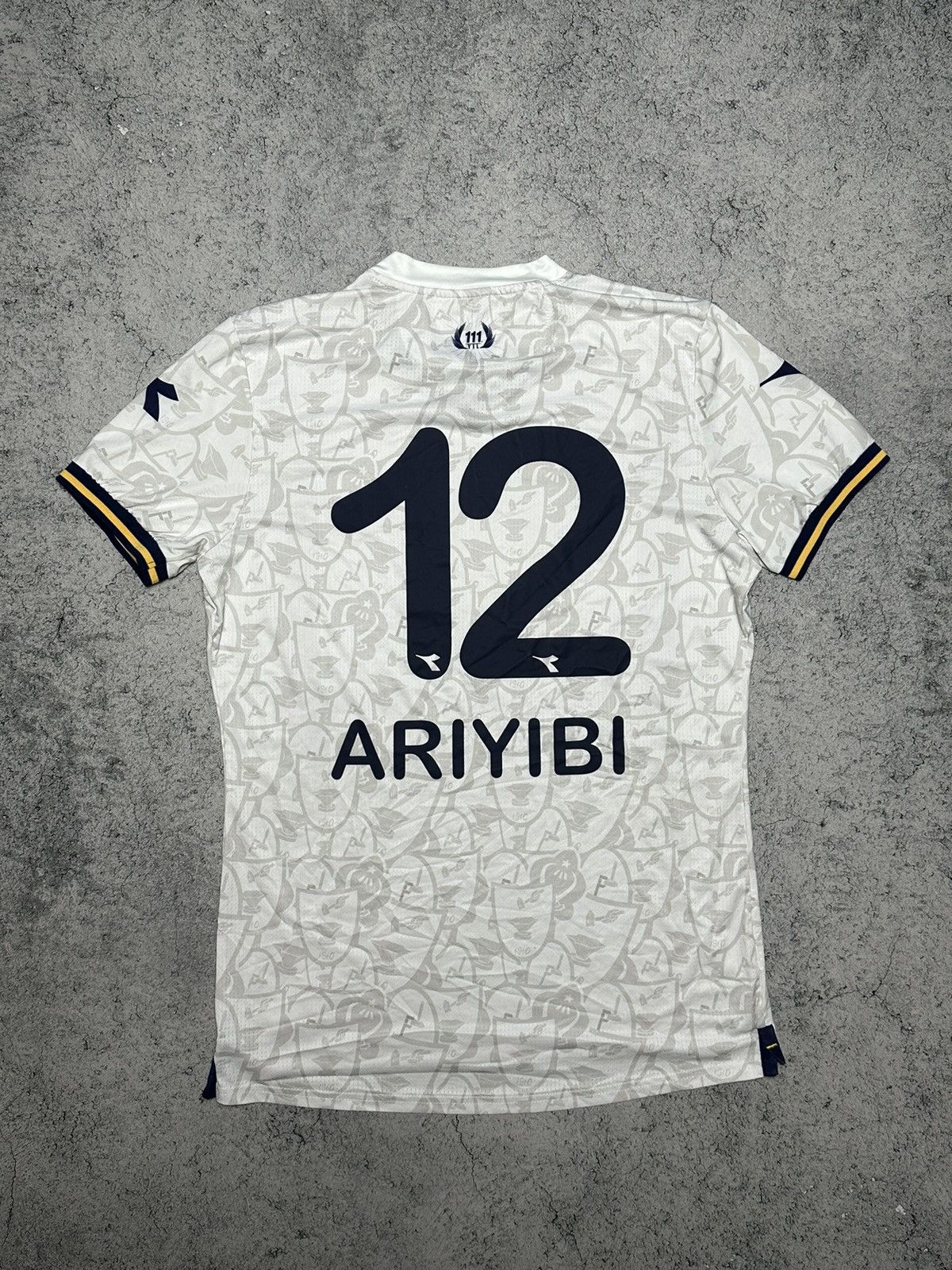 Diadora MKE Ankaragücü #12 ARIYIBI 2021-22 Away Diadora Shirt Jersey Size US L / EU 52-54 / 3 - 7 Thumbnail