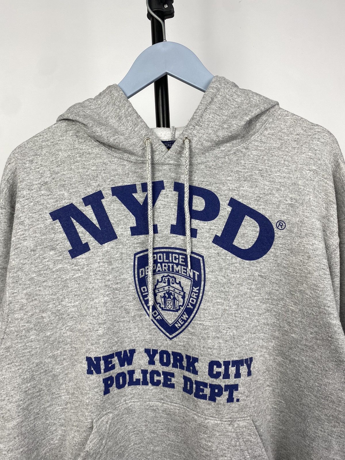Vintage Vintage Y2k NYPD Boxy Sweatshirt Hoodie New York Police Size US M / EU 48-50 / 2 - 3 Thumbnail