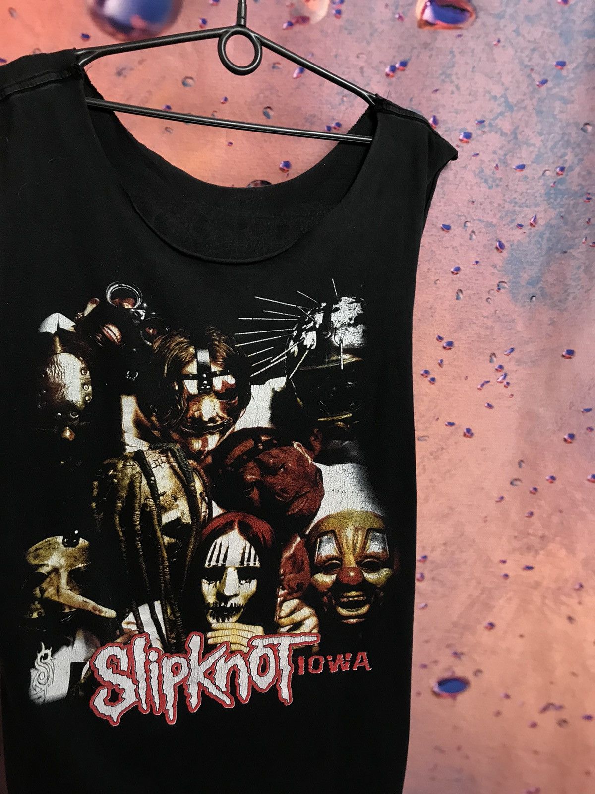 Band Tees × Slipknot × Vintage Vintage 90s Slipknot IOWA band rock 