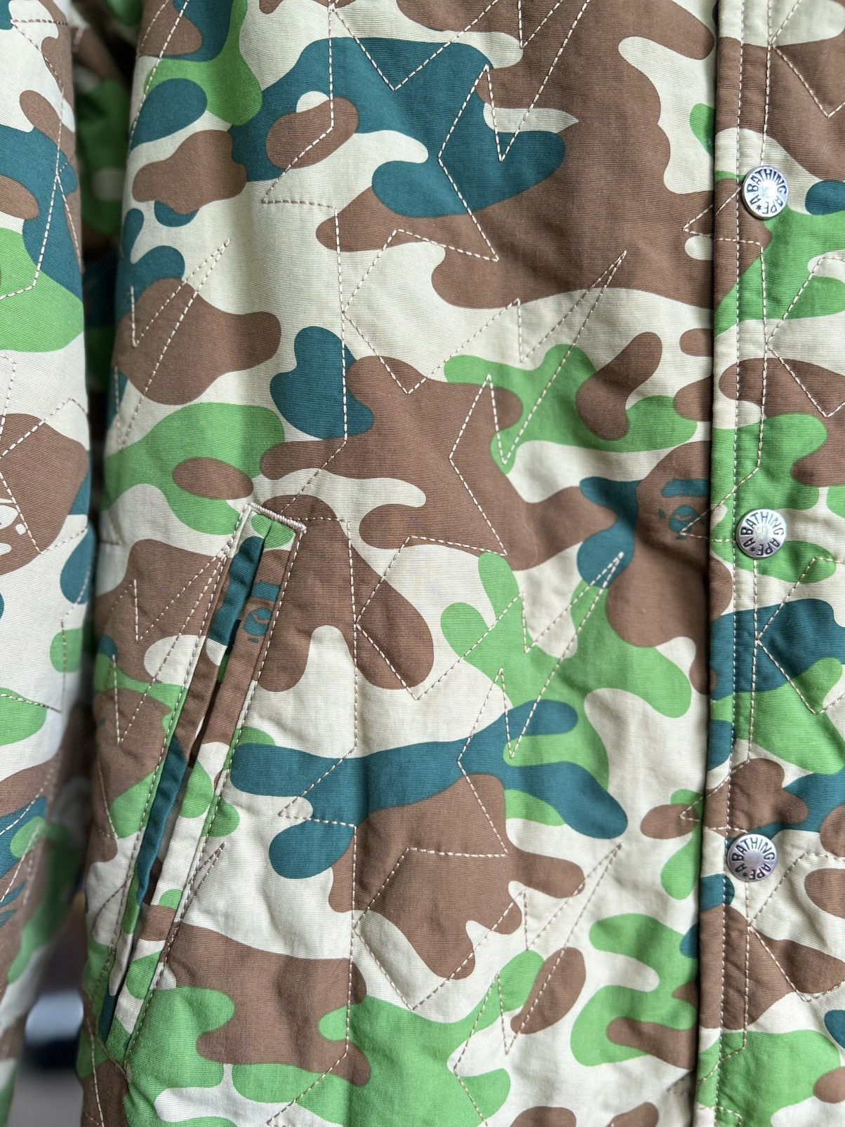 Bape Bape Puzzle Camo Jacket 2010 Size US M / EU 48-50 / 2 - 3 Thumbnail