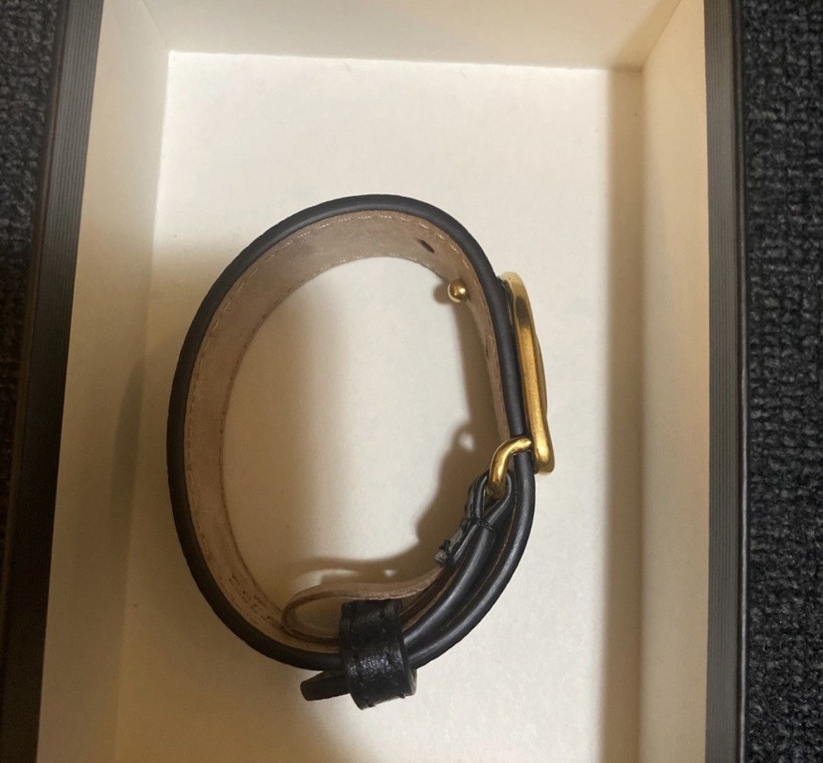 Gucci Gucci leather framed GG bracelet Size ONE SIZE - 3 Thumbnail