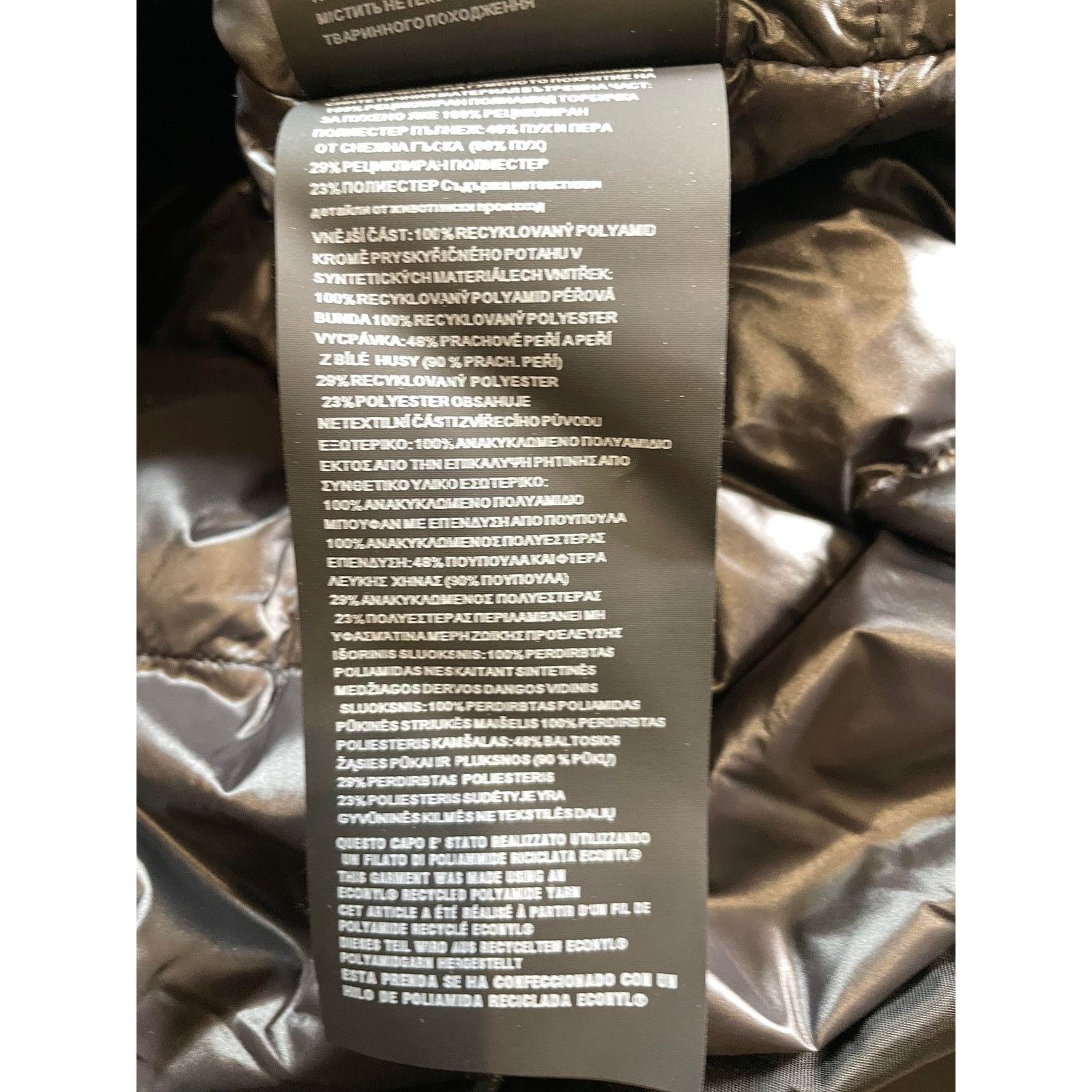 Prada Prada Nylon Puffer Logo Jacket Size US M / EU 48-50 / 2 - 7 Thumbnail