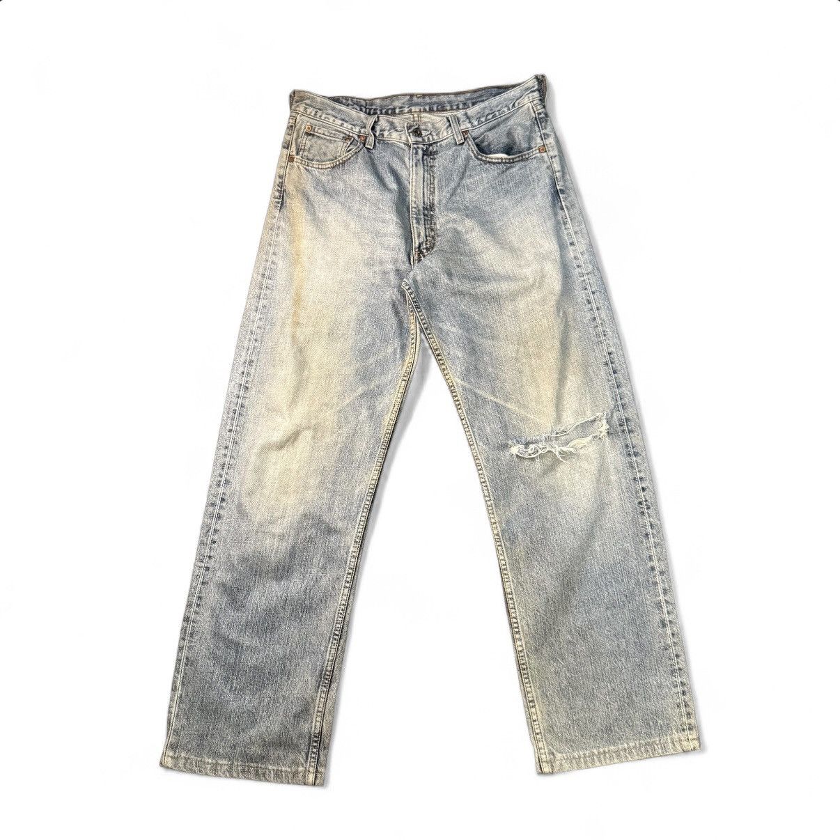Levi's Vintage Clothing 🔥 Vintage Distressed Levis 503 Wideleg Denim Size US 34 / EU 50 - 1 Thumbnail