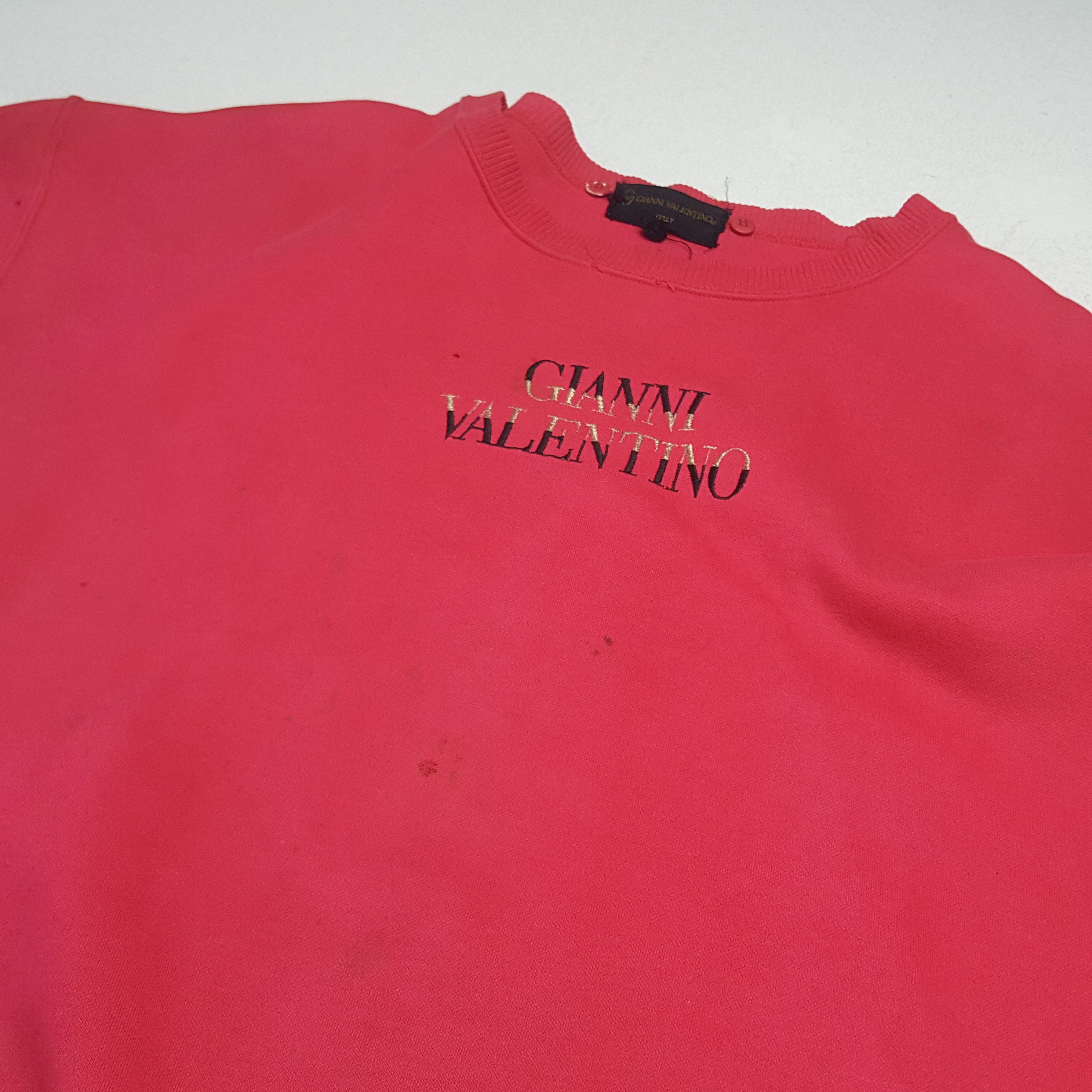Gianni Valentino × Vintage Vintage Gianni Valentino Sweatshirt Size US S / EU 44-46 / 1 - 7 Thumbnail
