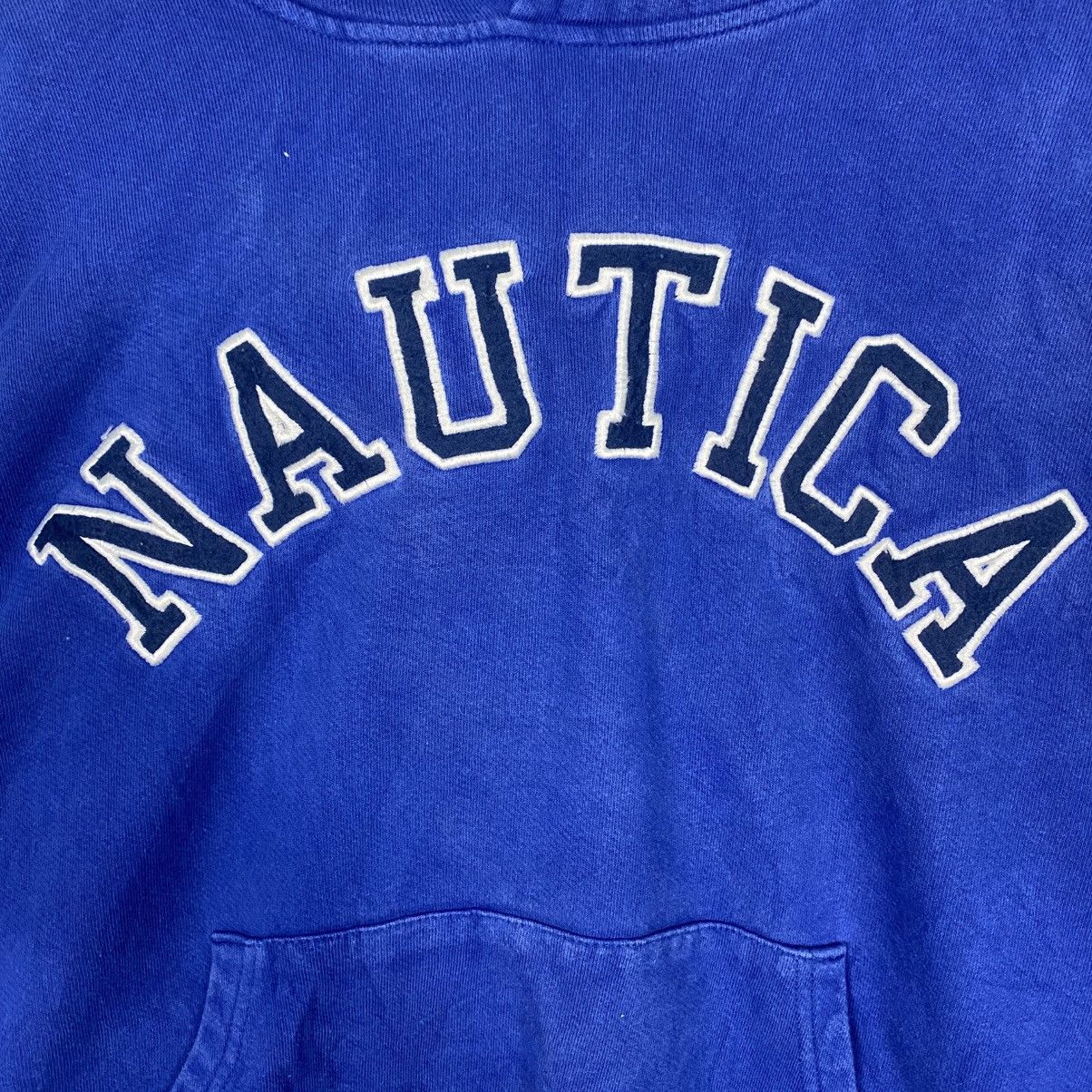 Japanese Brand 📌Vintage Hoodie Nautica Pull Over Embroidery Big Logo Size US XL / EU 56 / 4 - 16 Thumbnail