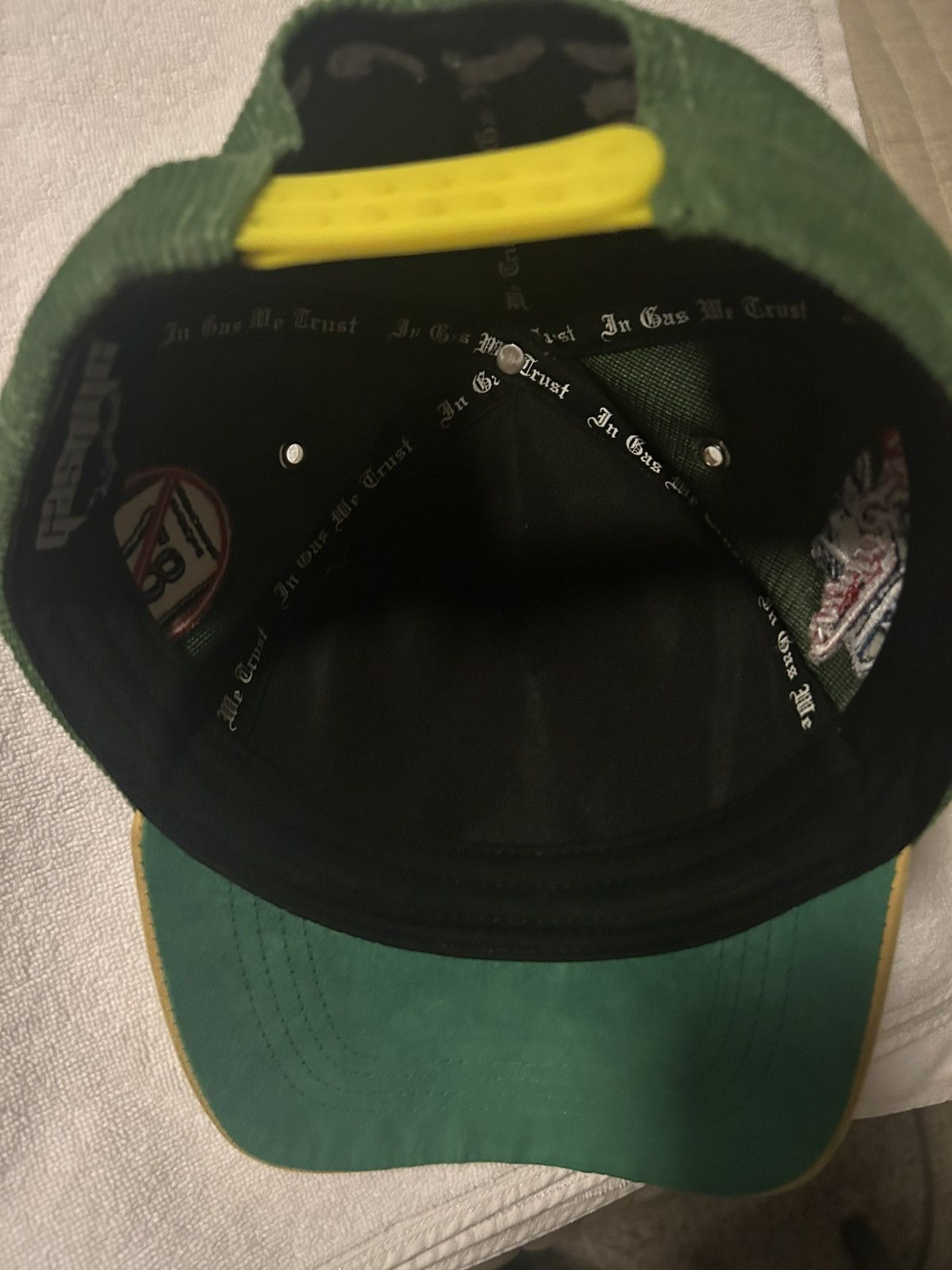 GAS Corduroy Oakland A’s Hat (GAS NYC) Size ONE SIZE - 7 Thumbnail