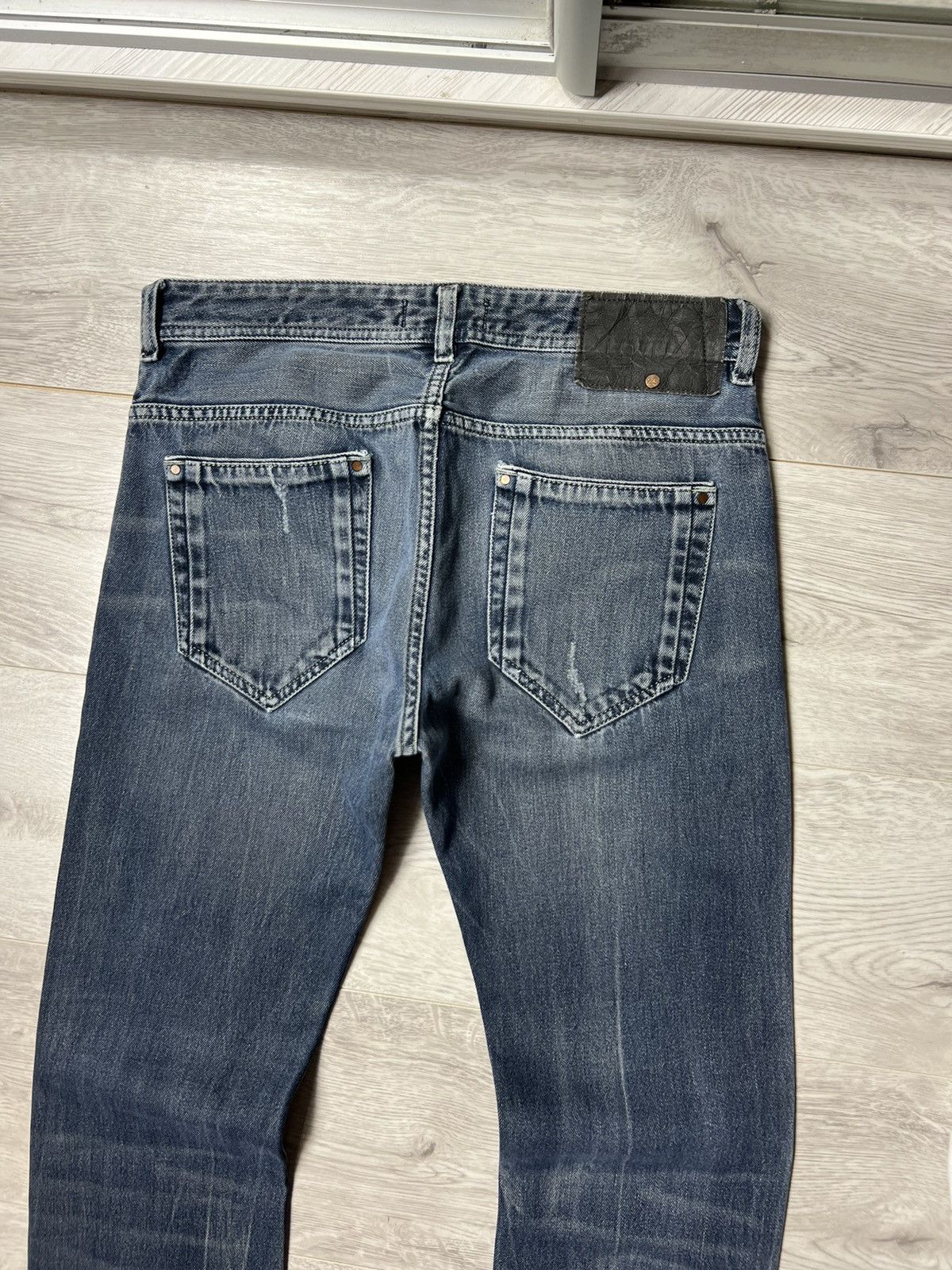 Diesel Black Gold Diesel Black Gold Excess Distressed Jeans Men’s Denim Pants Size US 29 - 15 Thumbnail