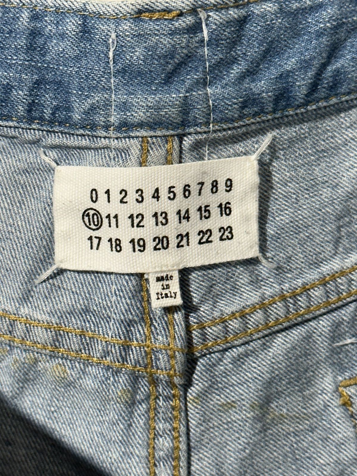 Maison Margiela Maison Margiela Double Layer Denim Size US 29 - 6 Thumbnail