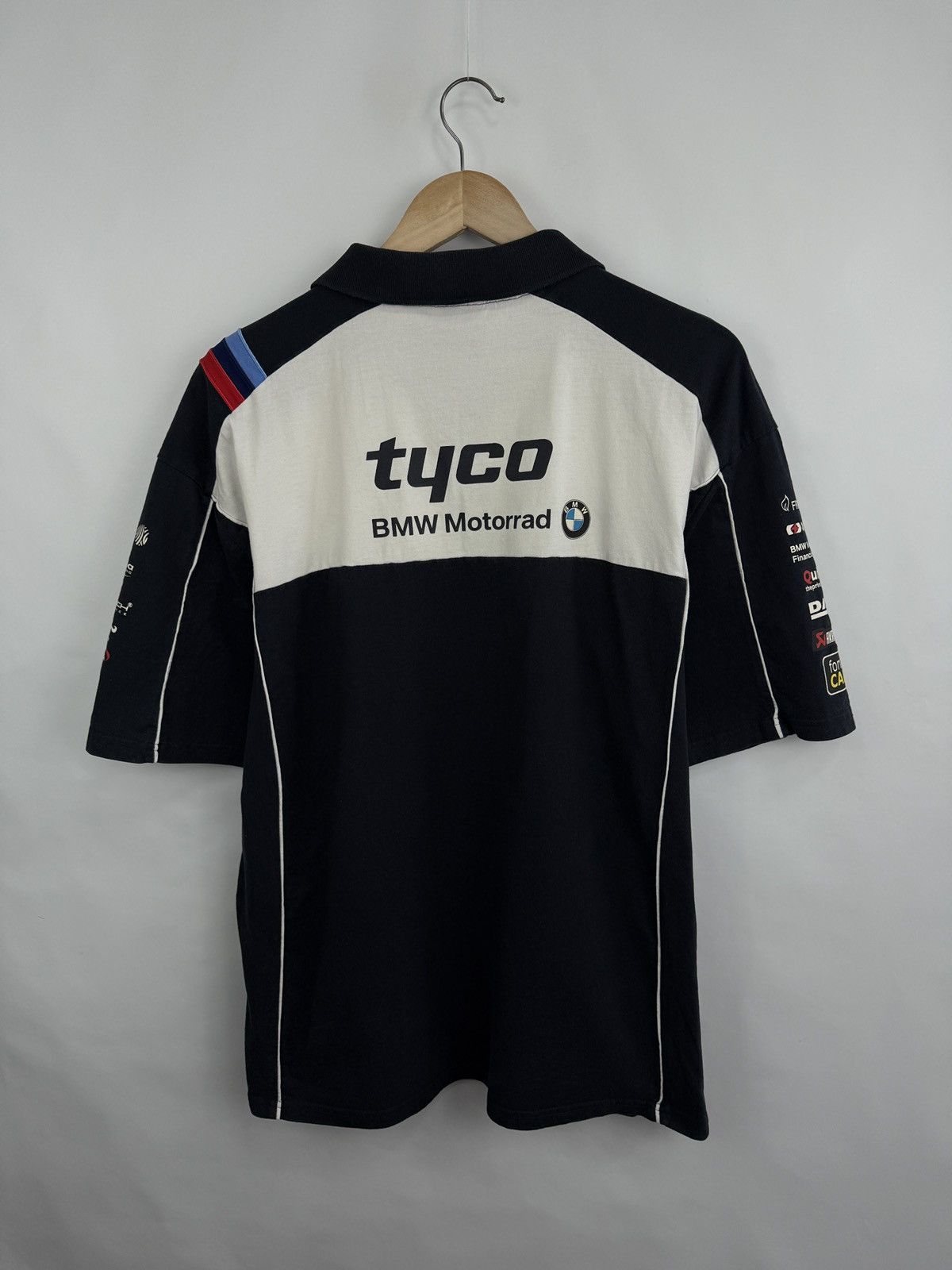BMW 🇩🇪 Vintage BMW Motorrad Tyco Akrapovic Racing Team Polo Shirt Size US XXL / EU 58 / 5 - 13 Thumbnail