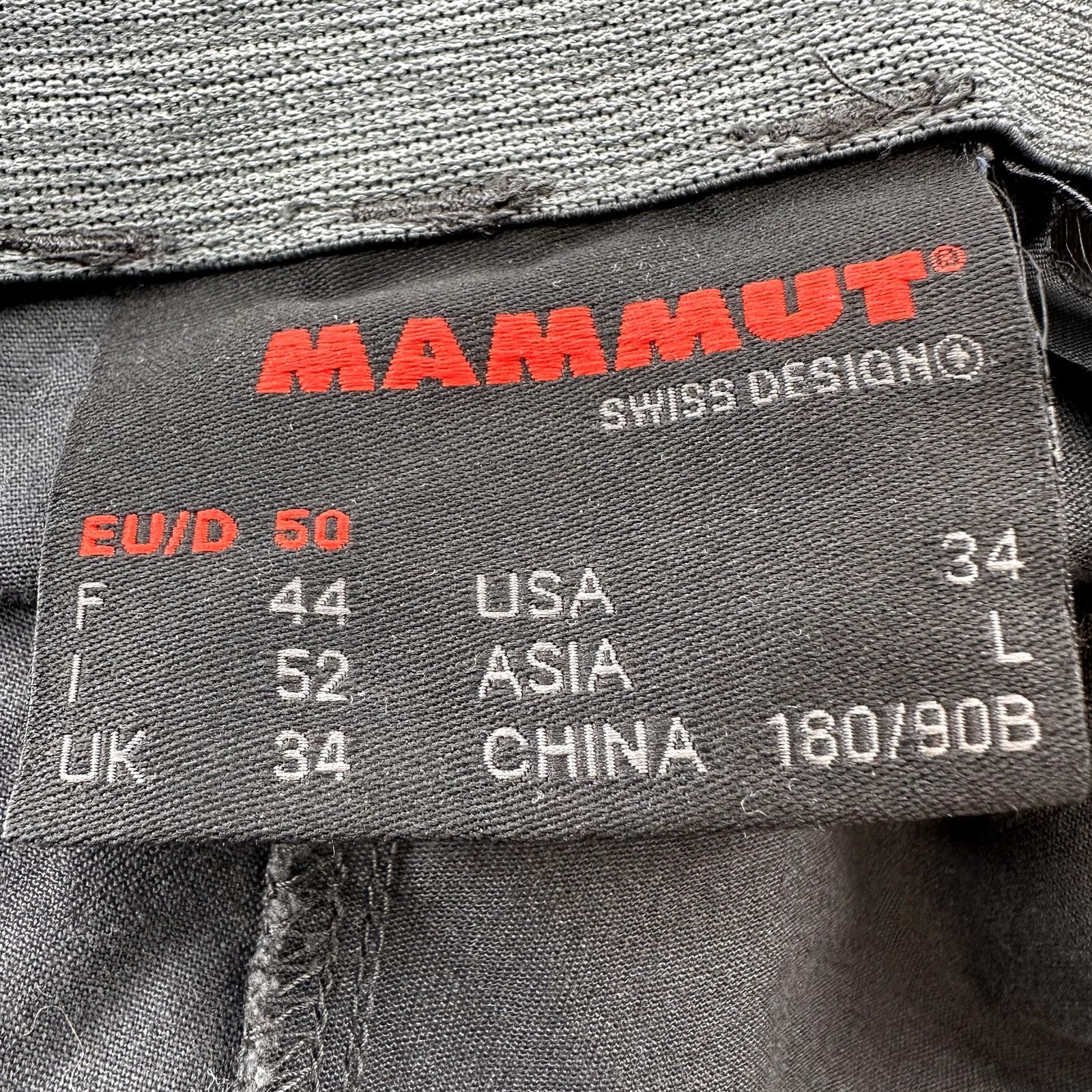 Mammut Mammut Massone Pants Pockets Belt Loops Hook Loop Gray 34 Size US 34 / EU 50 - 4 Thumbnail