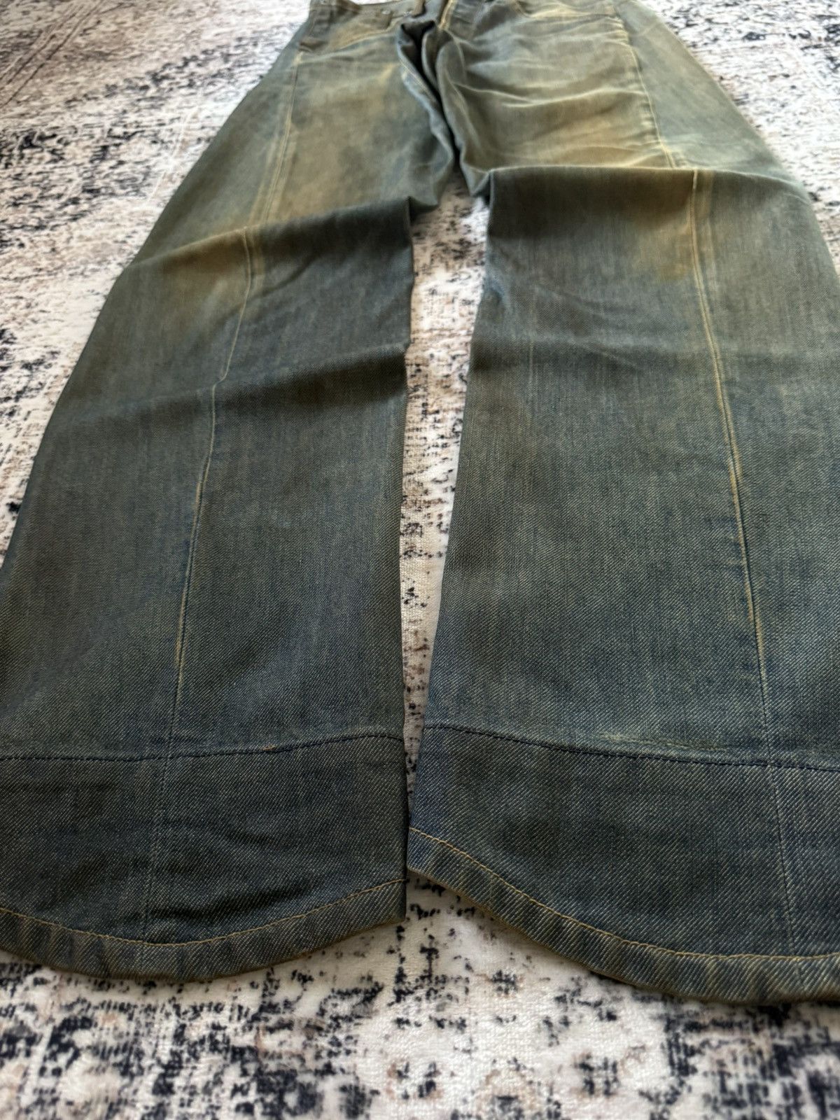Levi's Vintage Clothing Vintage LEVIS Mud Wash Twisted Leg Engineered Jeans Regular Size US 30 / EU 46 - 10 Thumbnail