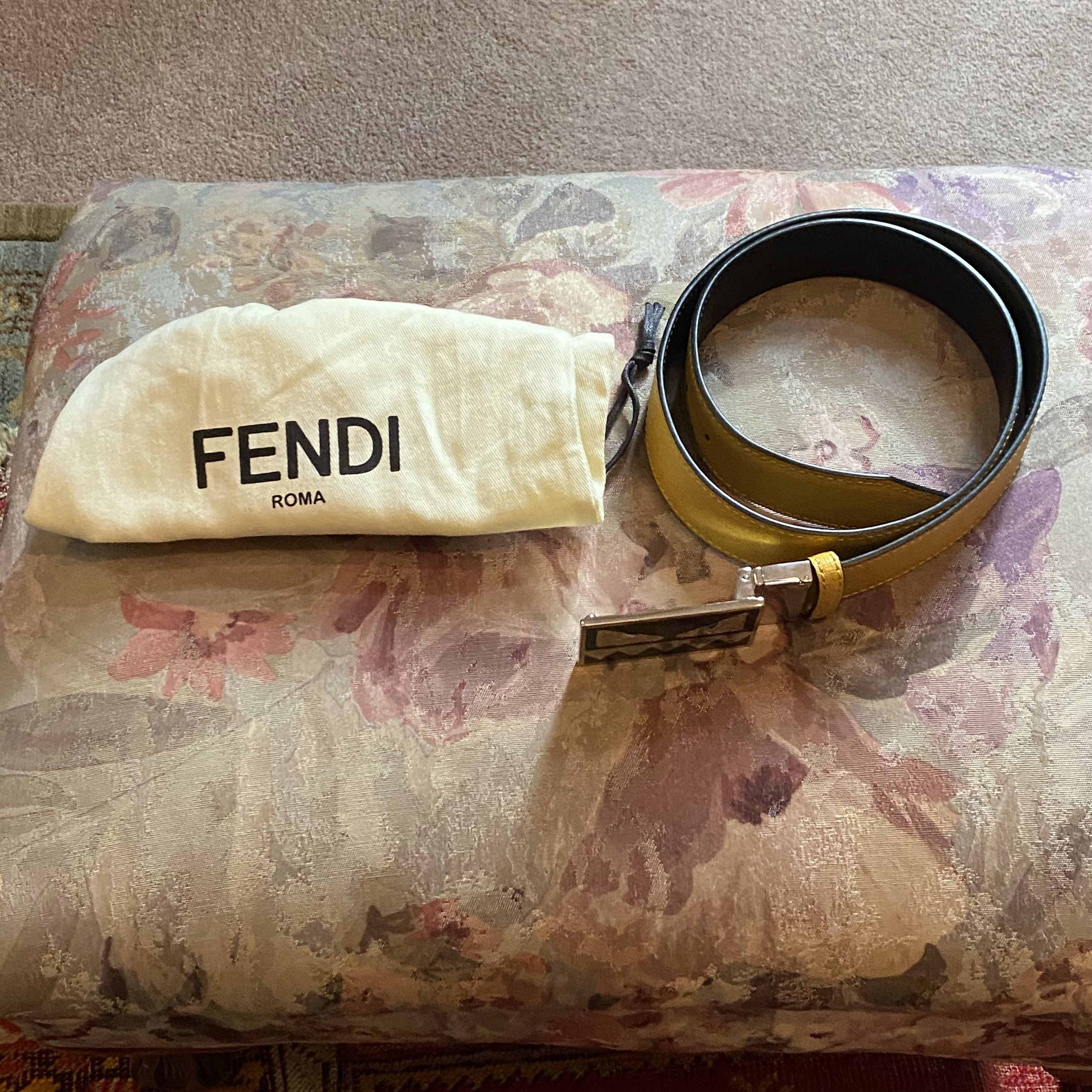 Fendi Original $675 Reversible Size 32 - 2 Thumbnail
