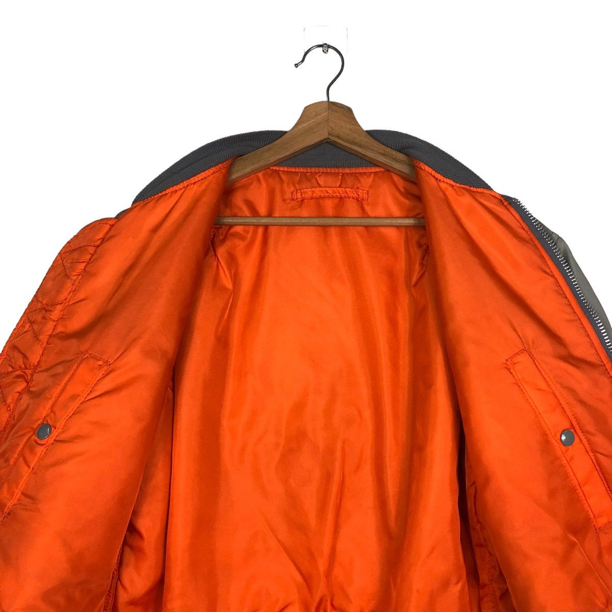 Vintage 🔥VINTAGE REVERSIBLE MA-1 BOMBER JACKET ALPHA INDUSTRIES Size US M / EU 48-50 / 2 - 14 Thumbnail