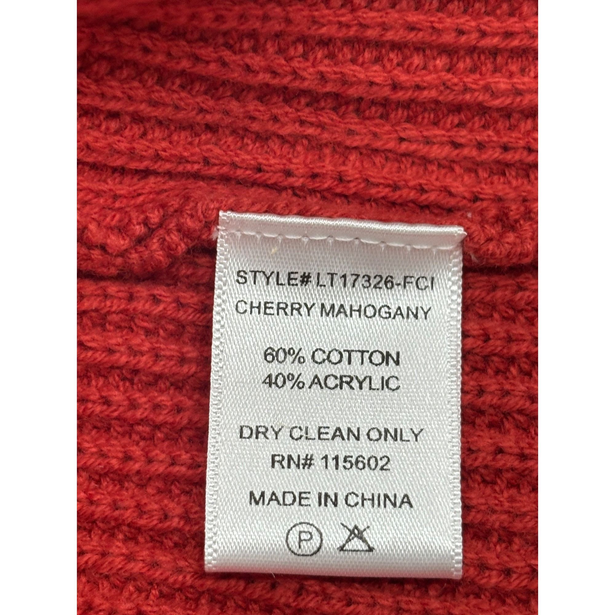 Other Lush Cold Shoulder Cardigan in Cherry Mahogany Sz. M Size M / US 6-8 / IT 42-44 - 8 Thumbnail