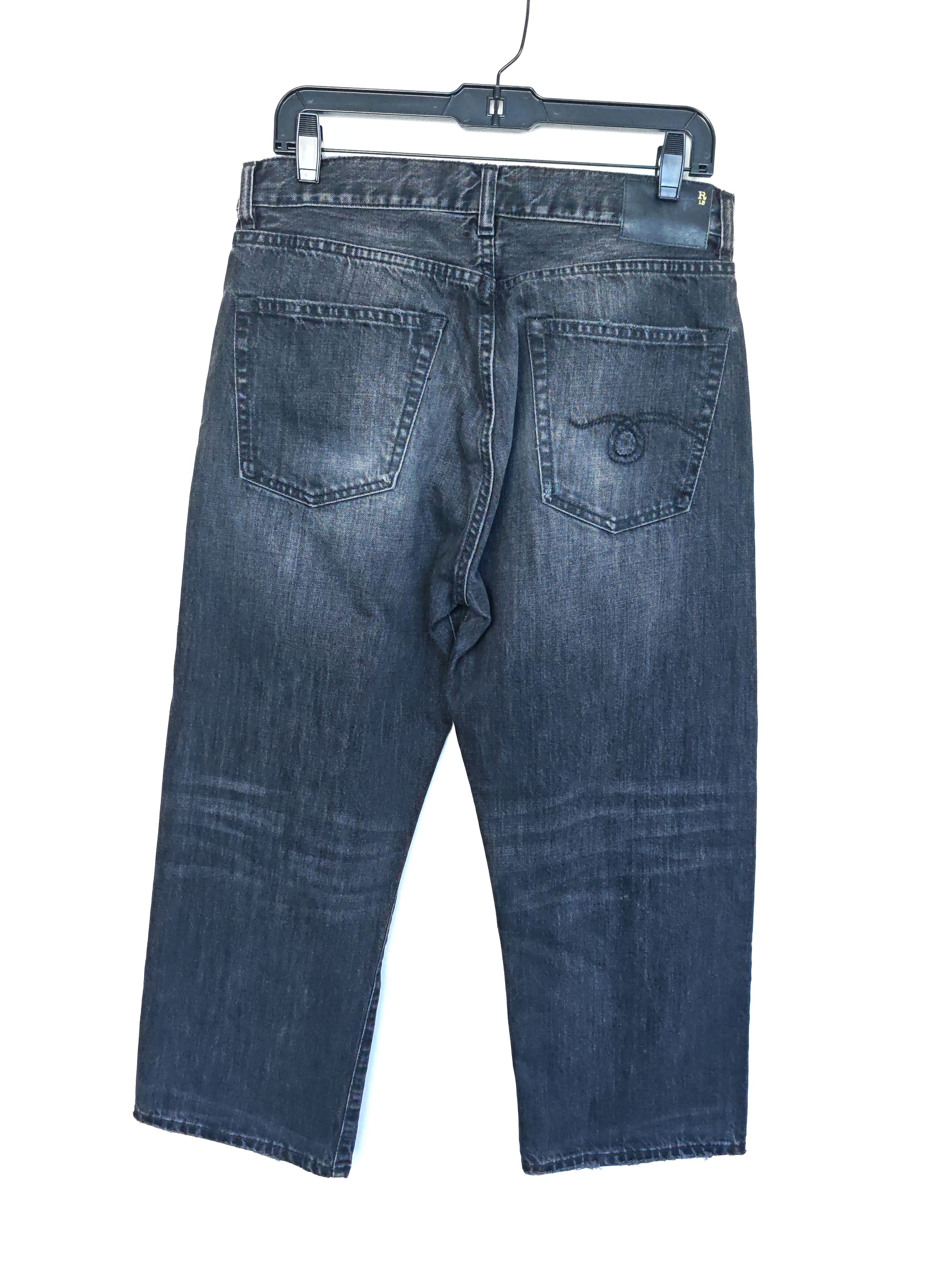 R13 R13 RARE SS19 Factory Sample Cropped Wide Leg Jeans Size 27" / US 4 / IT 40 - 12 Thumbnail