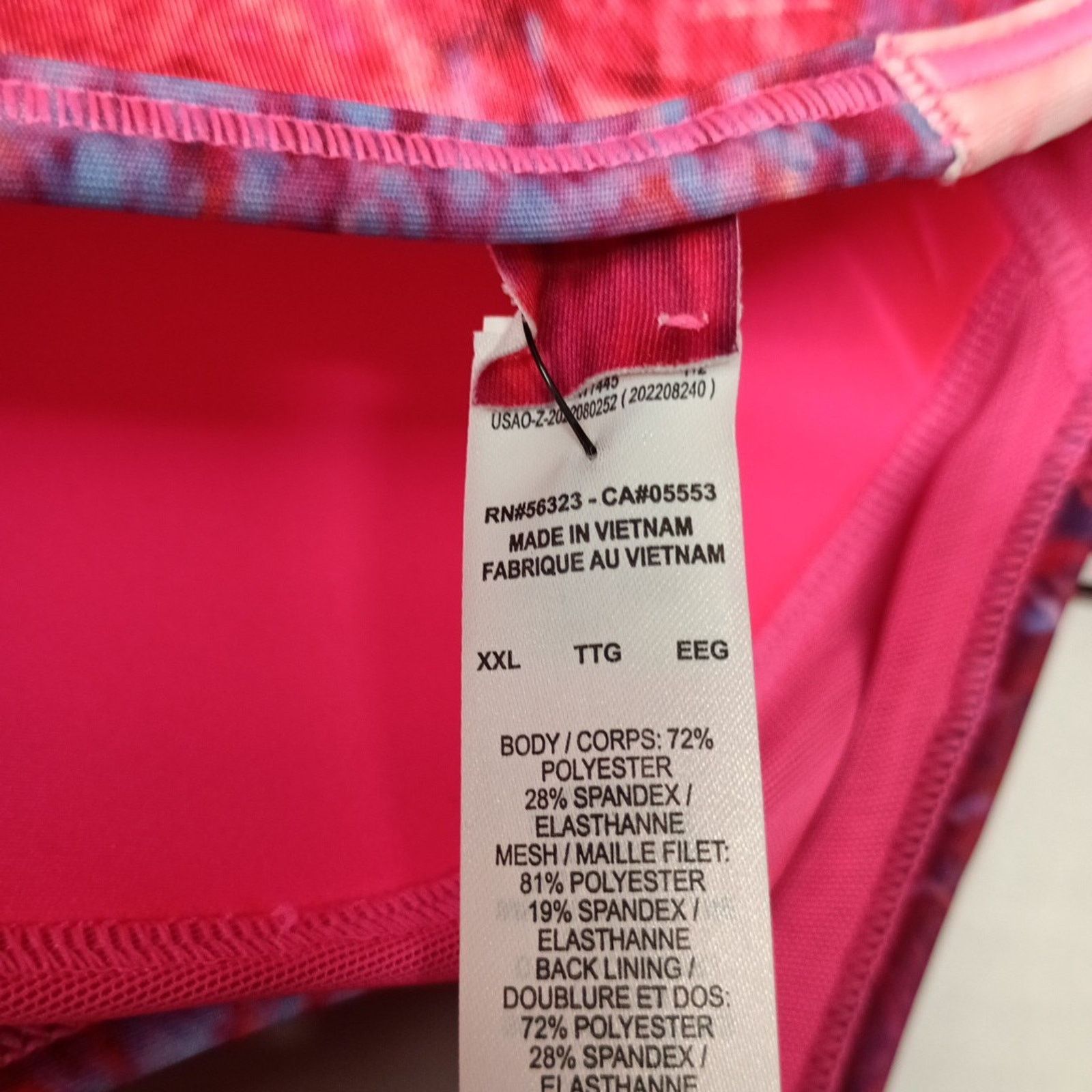 Nike Nike Padded Sports Bra Women's 2XL Team USA Dri-Fit Training Size ONE SIZE - 6 Thumbnail