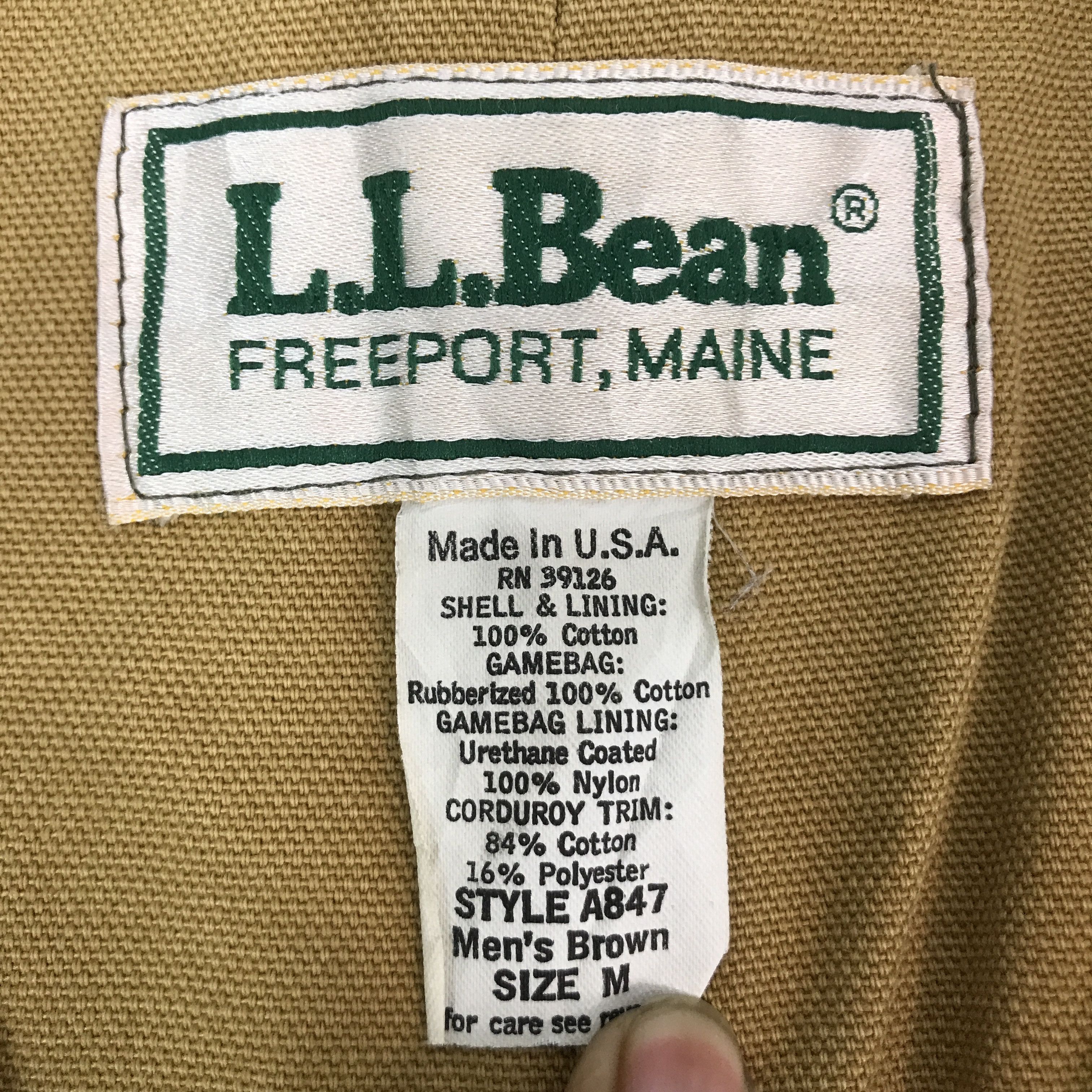 L.L. Bean L.L BEAN FADED CHORE BUTTON JACKET Size US L / EU 52-54 / 3 - 13 Thumbnail