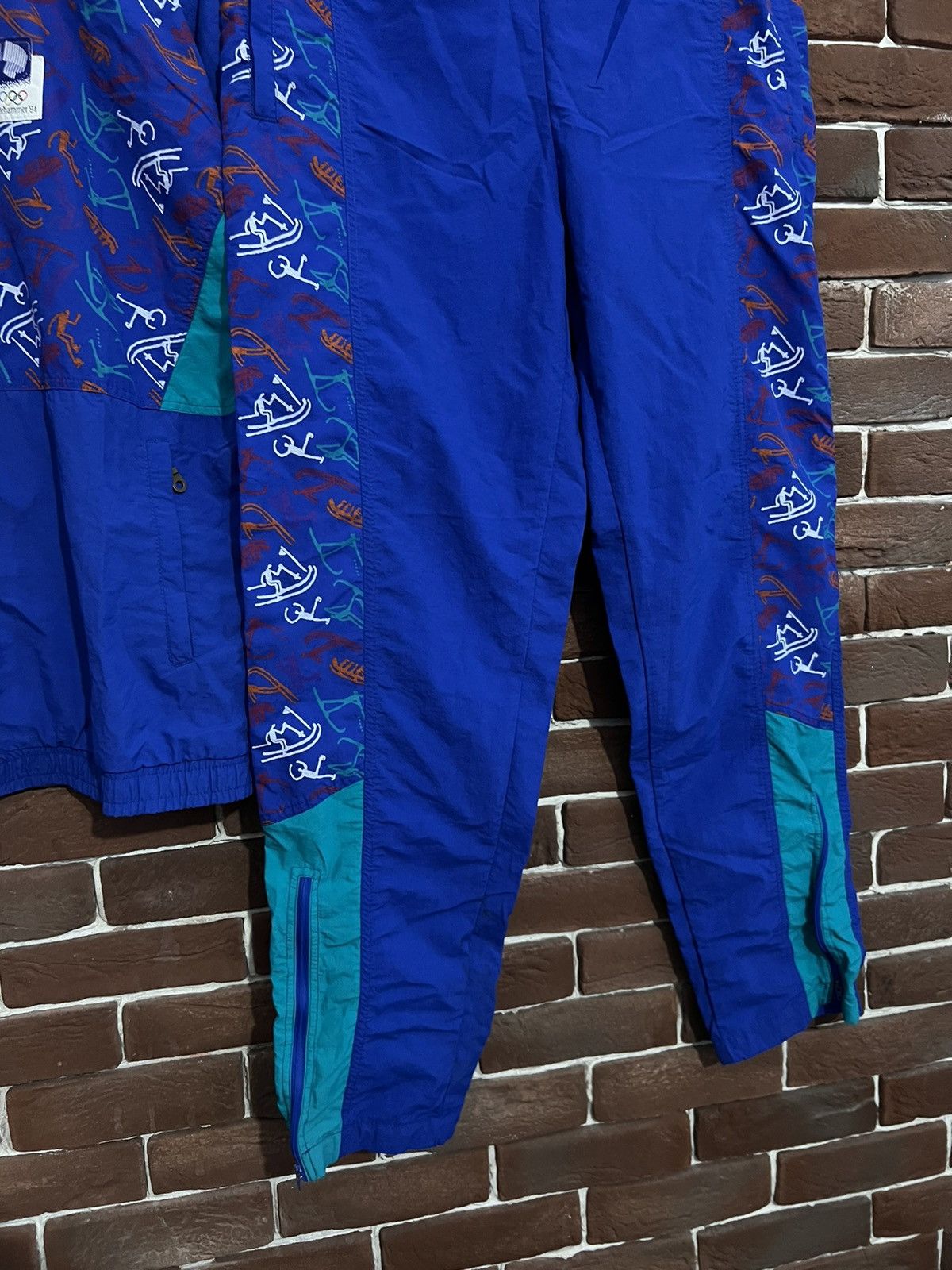 USA Olympics Vintage 90s Lillehammer Winter Olympics Track Jacket Pants Size US M / EU 48-50 / 2 - 5 Thumbnail