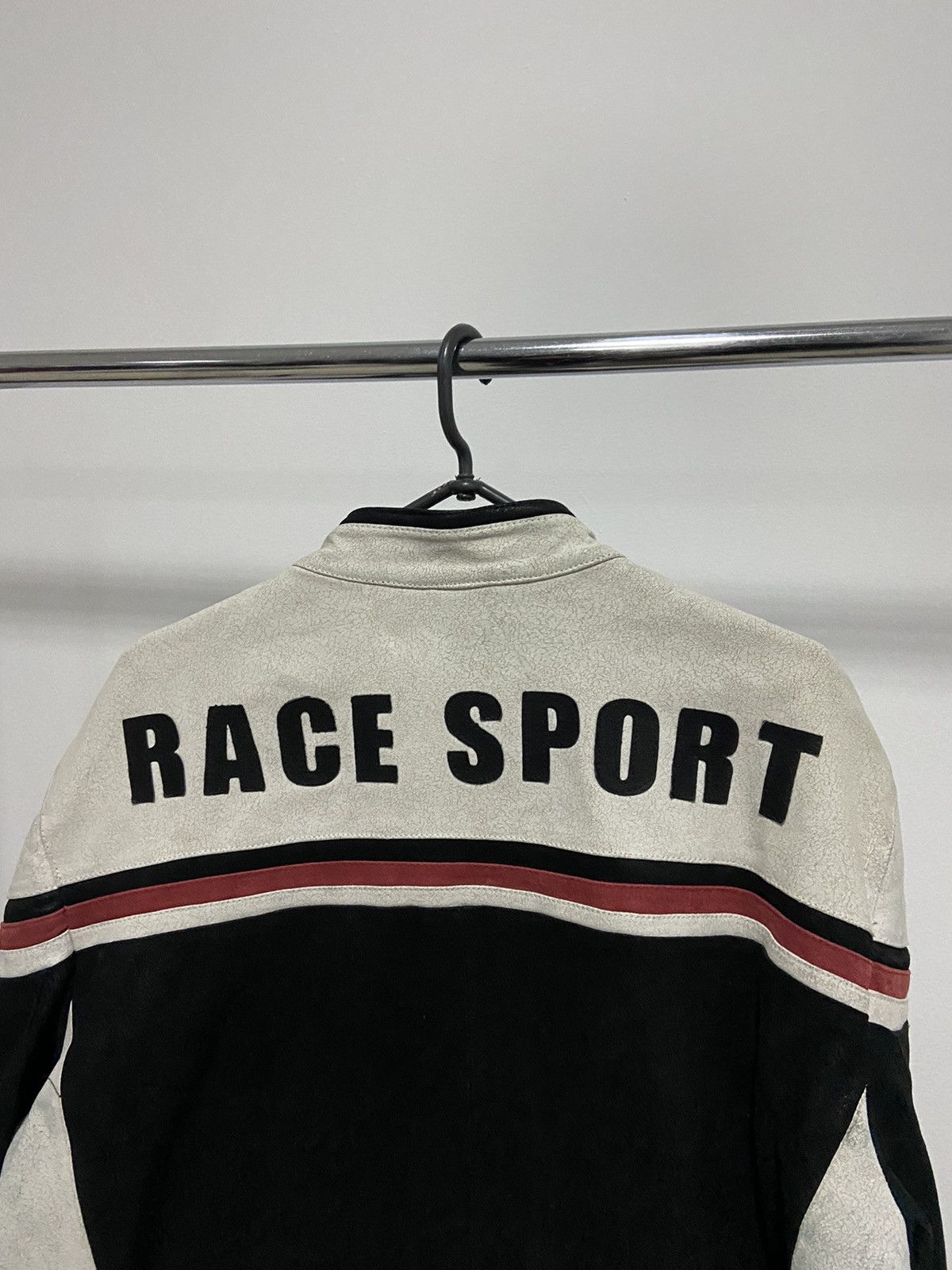 Vintage Bike team leather jacket big logo vintage racing moto Size US XL / EU 56 / 4 - 4 Thumbnail