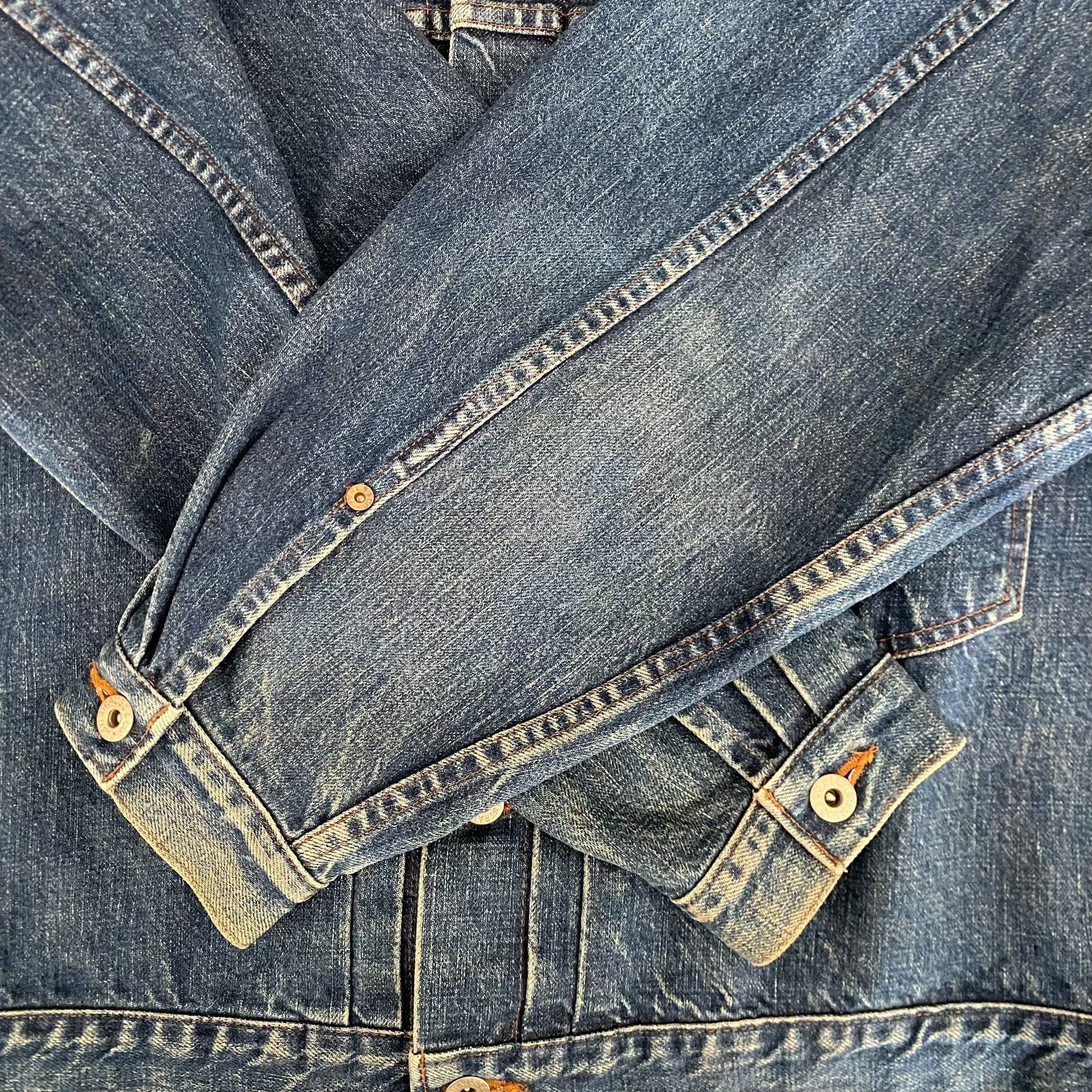 Levi's Vintage Clothing Levi's LVC 70702xx J02 Denim Jacket Size US XXS / EU 40 - 5 Thumbnail