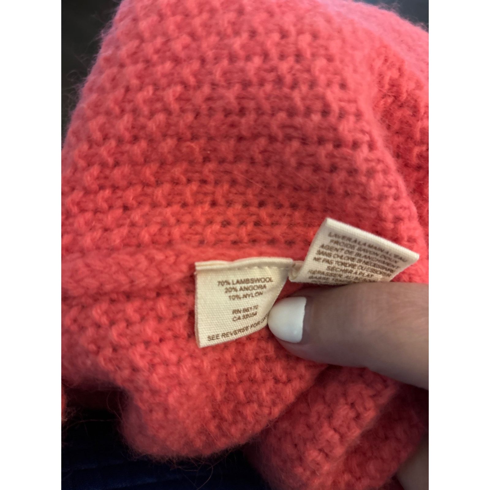 Free People Free People Women's Wool Cardigan Sweater Size Medium Pink Size M / US 6-8 / IT 42-44 - 5 Thumbnail