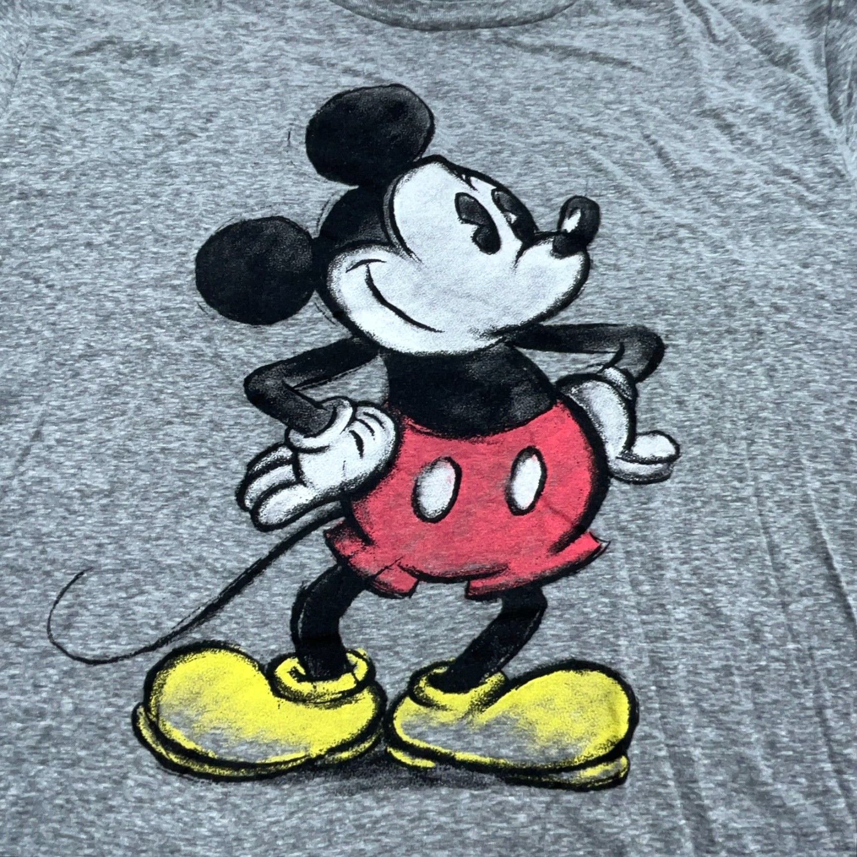 Disney Disney Shirt Men XL Gray Tee Mickey Mouse Walt World Vintage? Size US XL / EU 56 / 4 - 4 Thumbnail