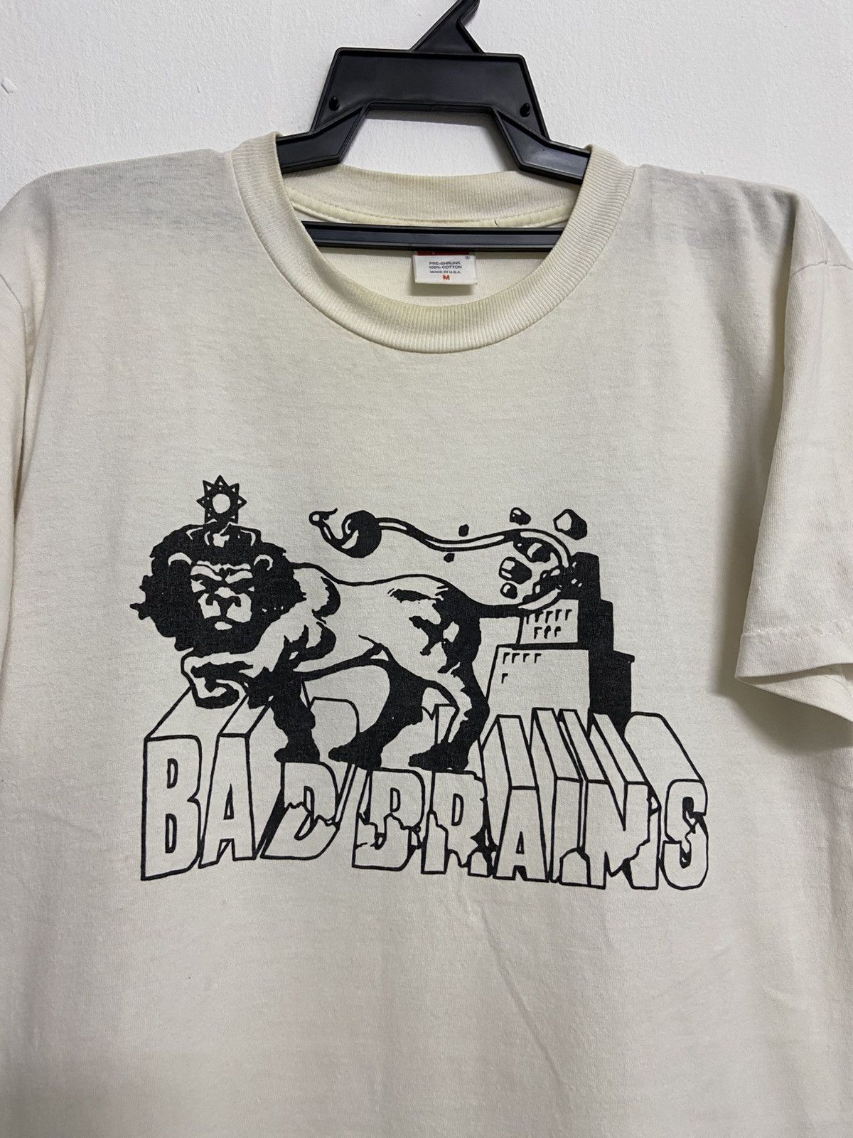 Supreme 2008 Supreme x Bad Brains Tee Size US M / EU 48-50 / 2 - 2 Thumbnail