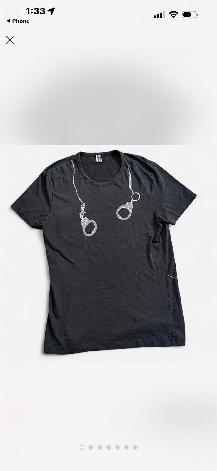 Jean Paul Gaultier JPG Cuff Tee Size US XXL / EU 58 / 5 - 1 Thumbnail