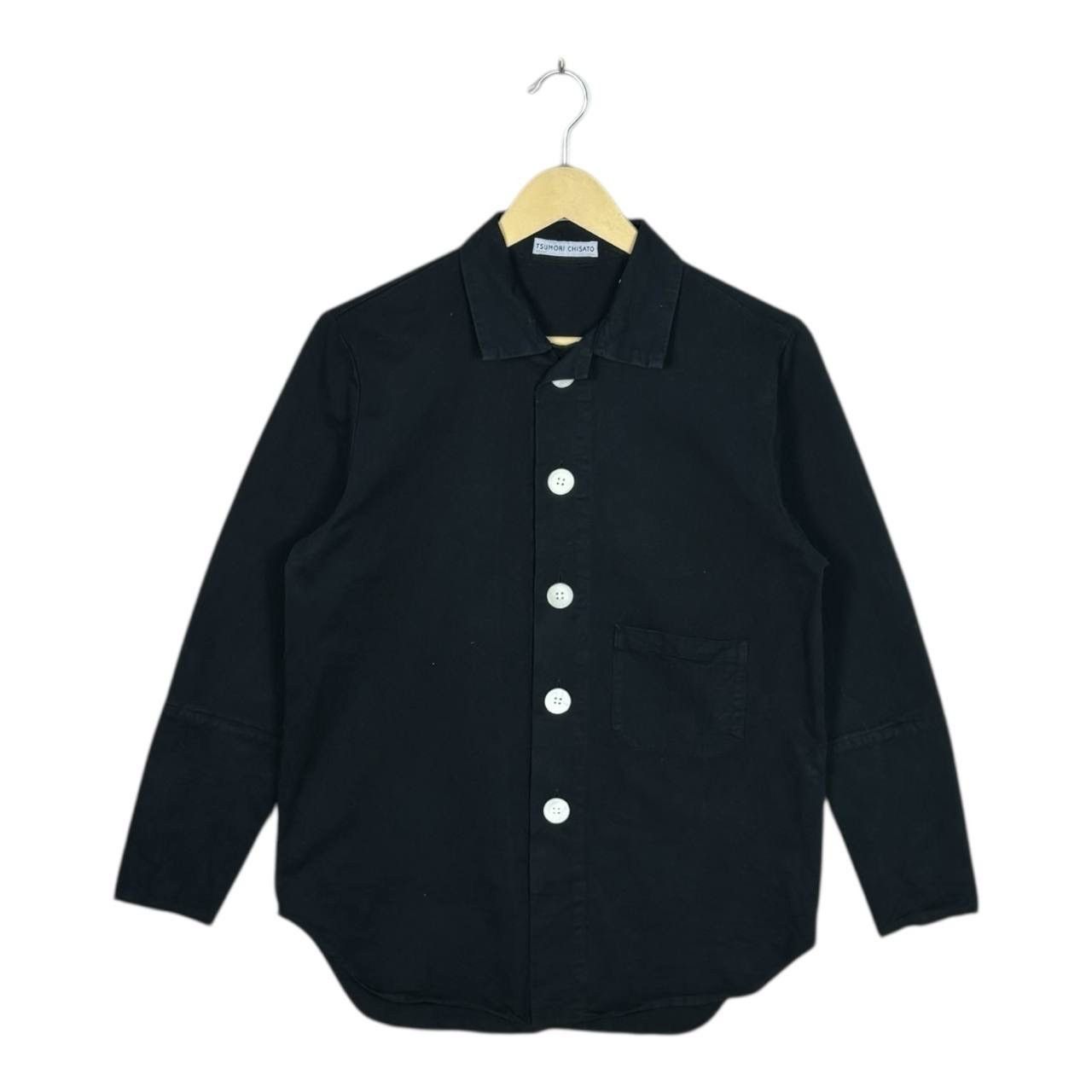 Tsumori Chisato 90s Tsumori Chisato Issey Miyake Big Button Archival Shirt M Size US M / EU 48-50 / 2 - 2 Thumbnail