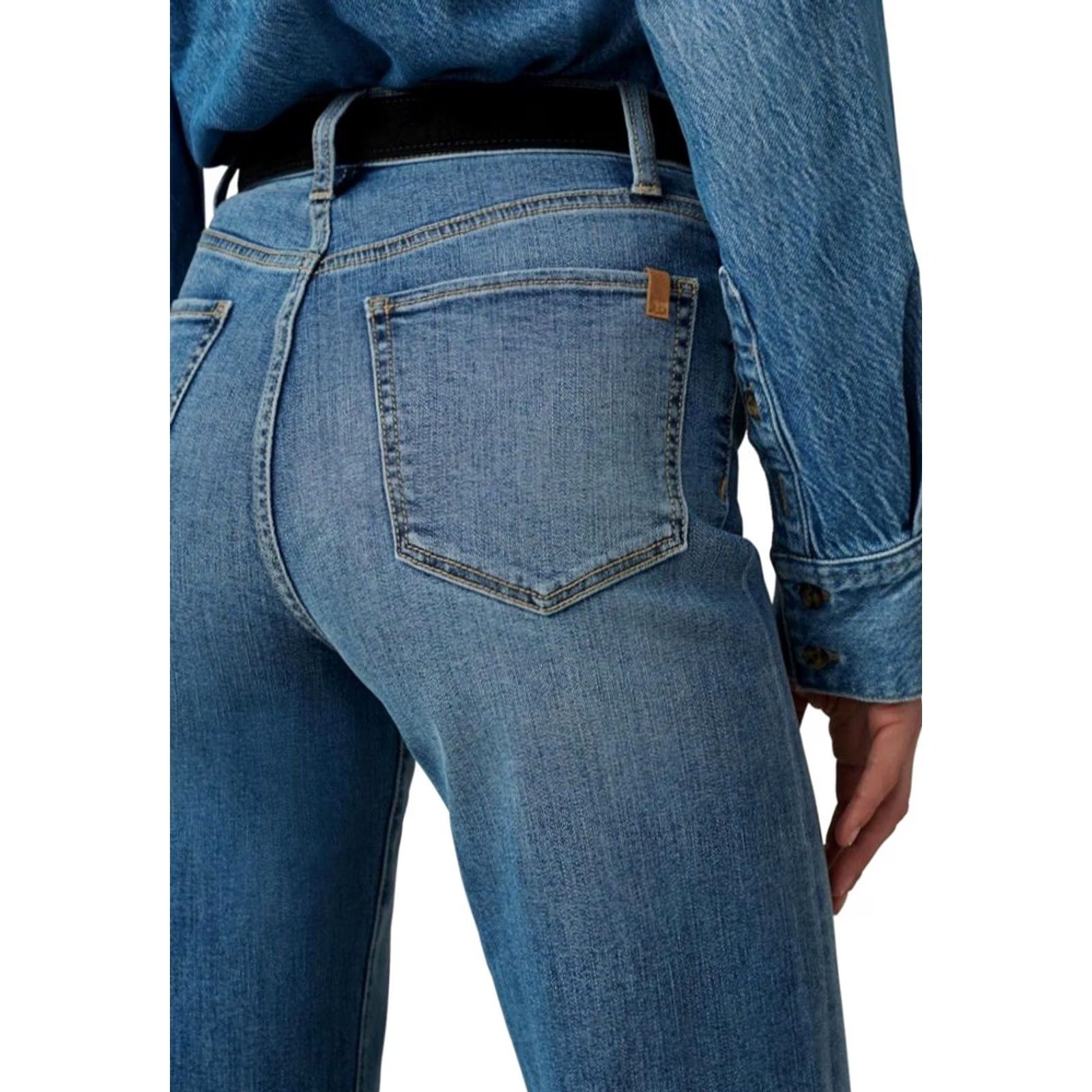 Vintage NWT Joe's The Blake High Rise Crop Wide Leg Jean - No Promises - Sz 32 Womens Jeans Size 24" / US 00 / IT 34 - 6 Thumbnail
