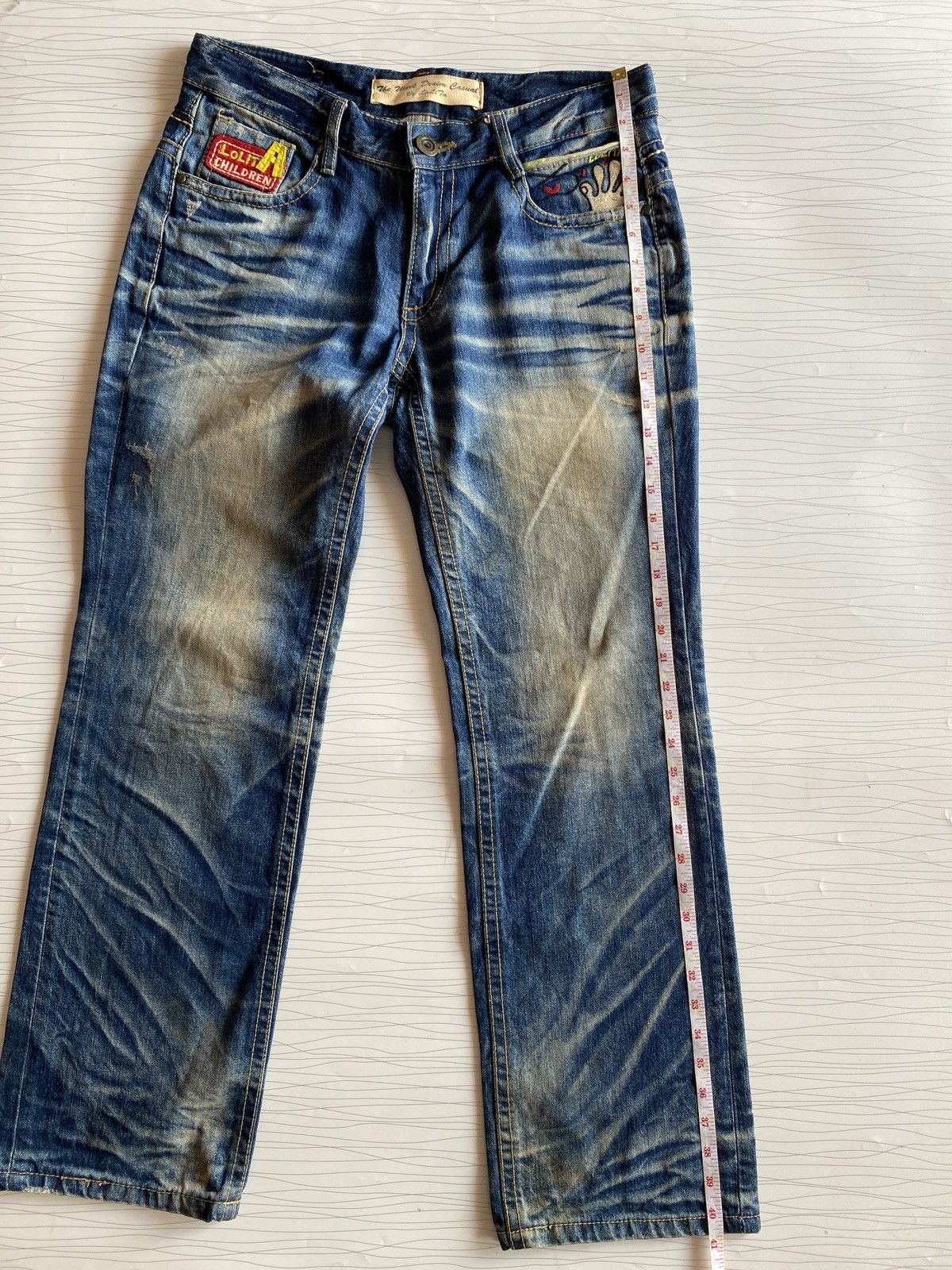 Lolita Jeans Rare Yoshitomo Nara X Lolita Jeans Children Play Size US 34 / EU 50 - 25 Thumbnail