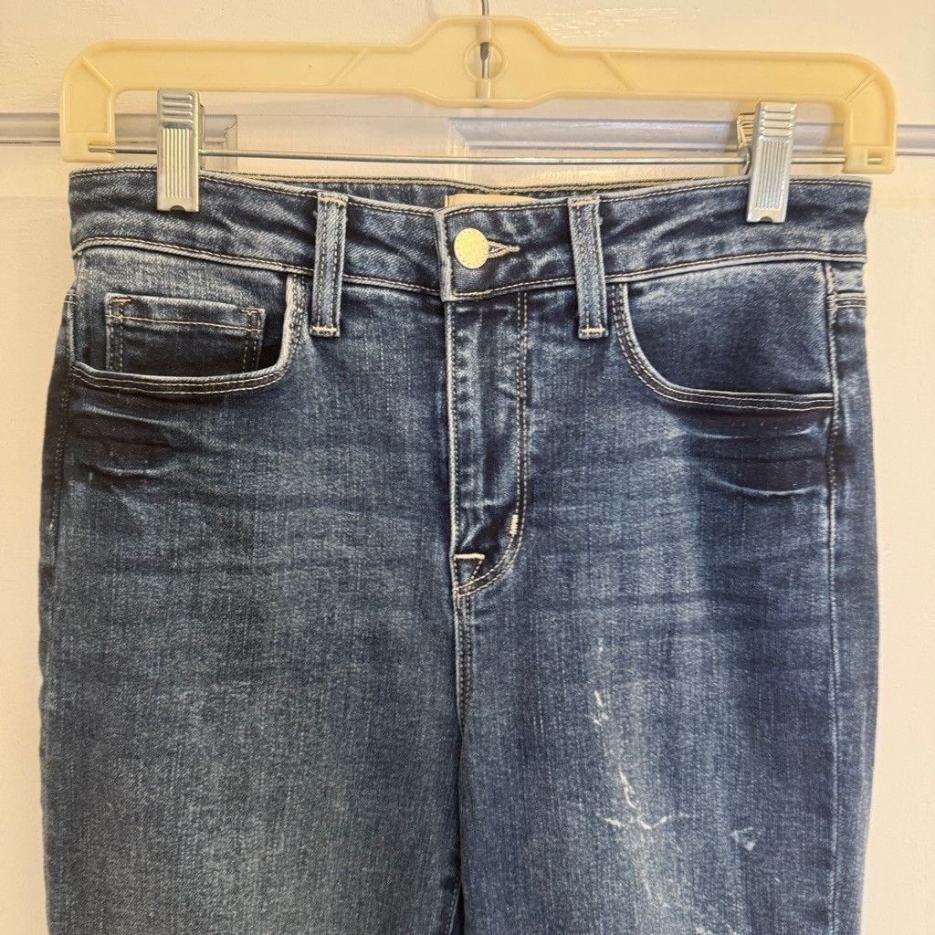L'AGENCE Women's L’Agence Marty Jeans, Size 25, Blue Size 25" / US 0 / IT 36 - 3 Thumbnail