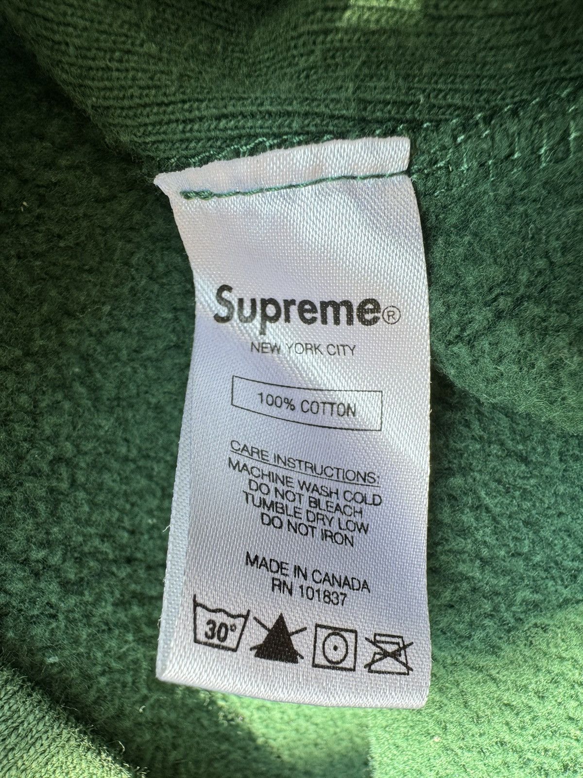Supreme Forest Green Box Logo Crewneck FINAL PRICE DROP!! Size US L / EU 52-54 / 3 - 8 Thumbnail