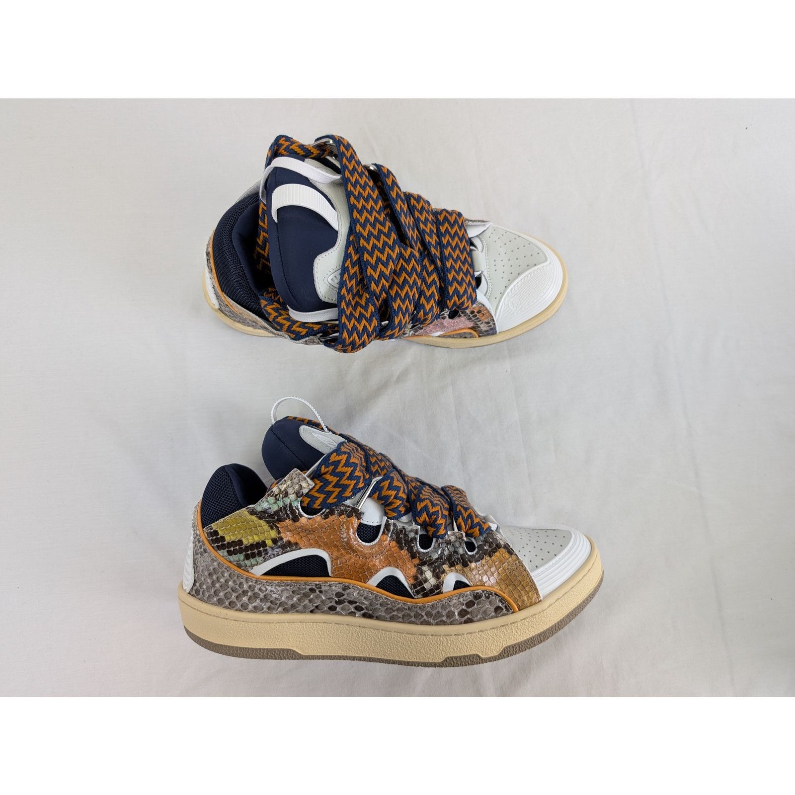Lanvin o1rshd1 Curb Sneakers in Multicolor Size US 11 / EU 44 - 1 Thumbnail