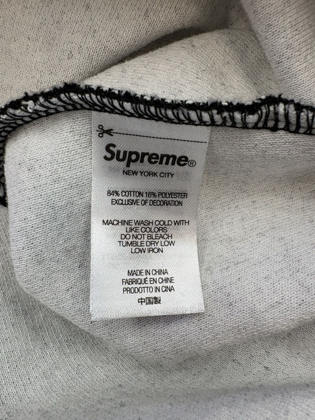 Supreme Supreme Inside Out Box Logo Hooded Sweatshirt (BLACK) Size US L / EU 52-54 / 3 - 5 Thumbnail