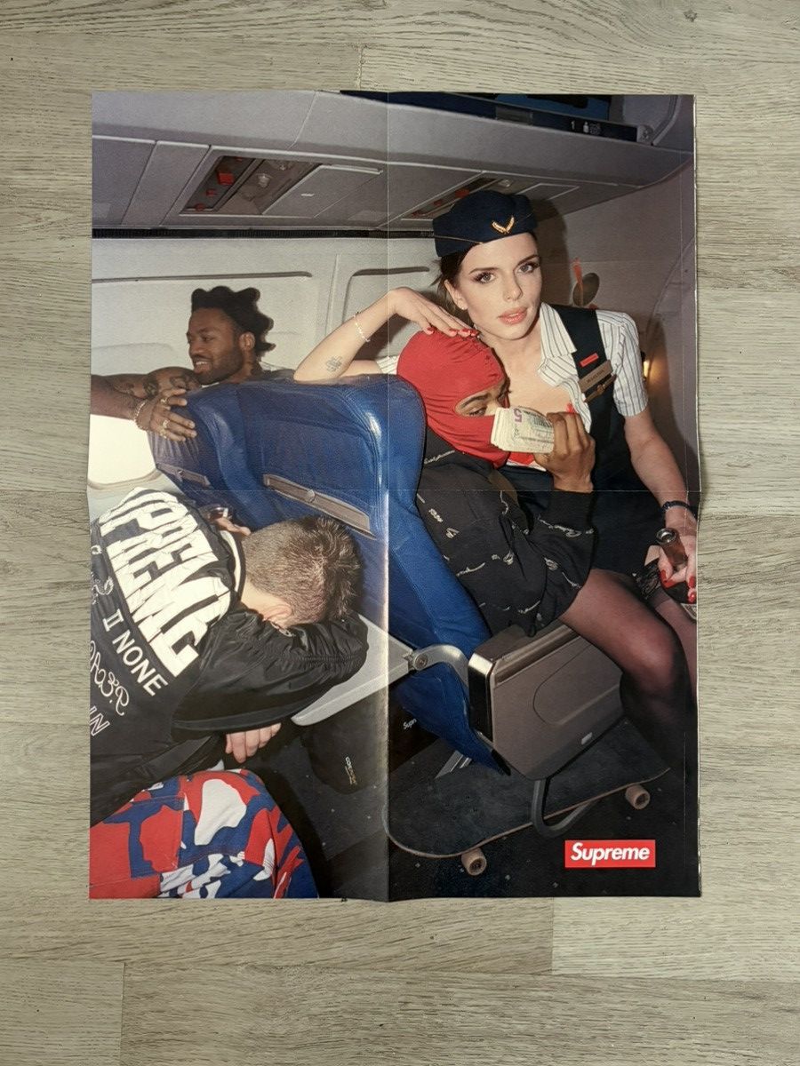 Supreme Supreme 2003 calendar by Terry Richardson with poster