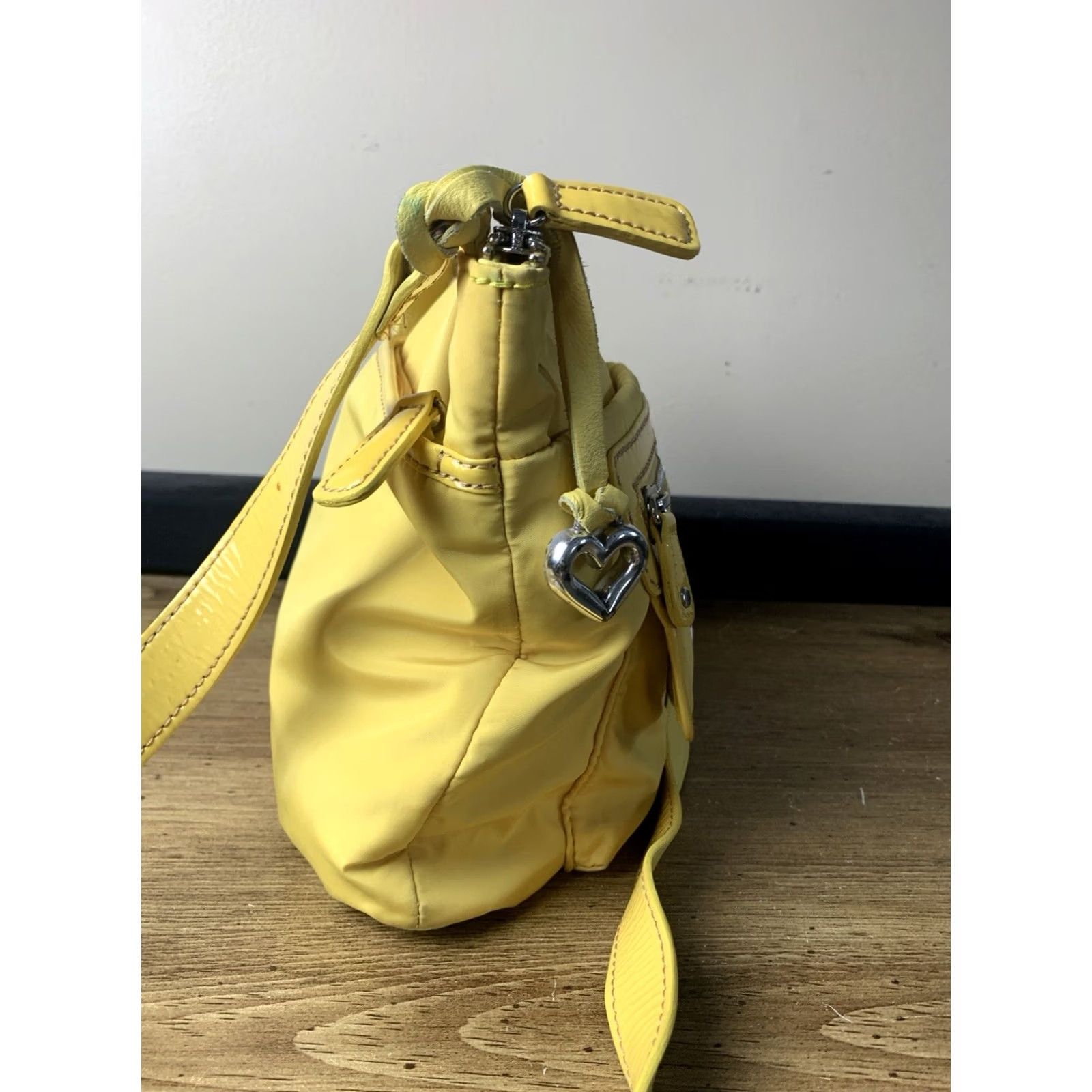 Brighton VINTAGE Brighton Charlie Crossbody Handbag Charm Yellow Size ONE SIZE - 4 Thumbnail