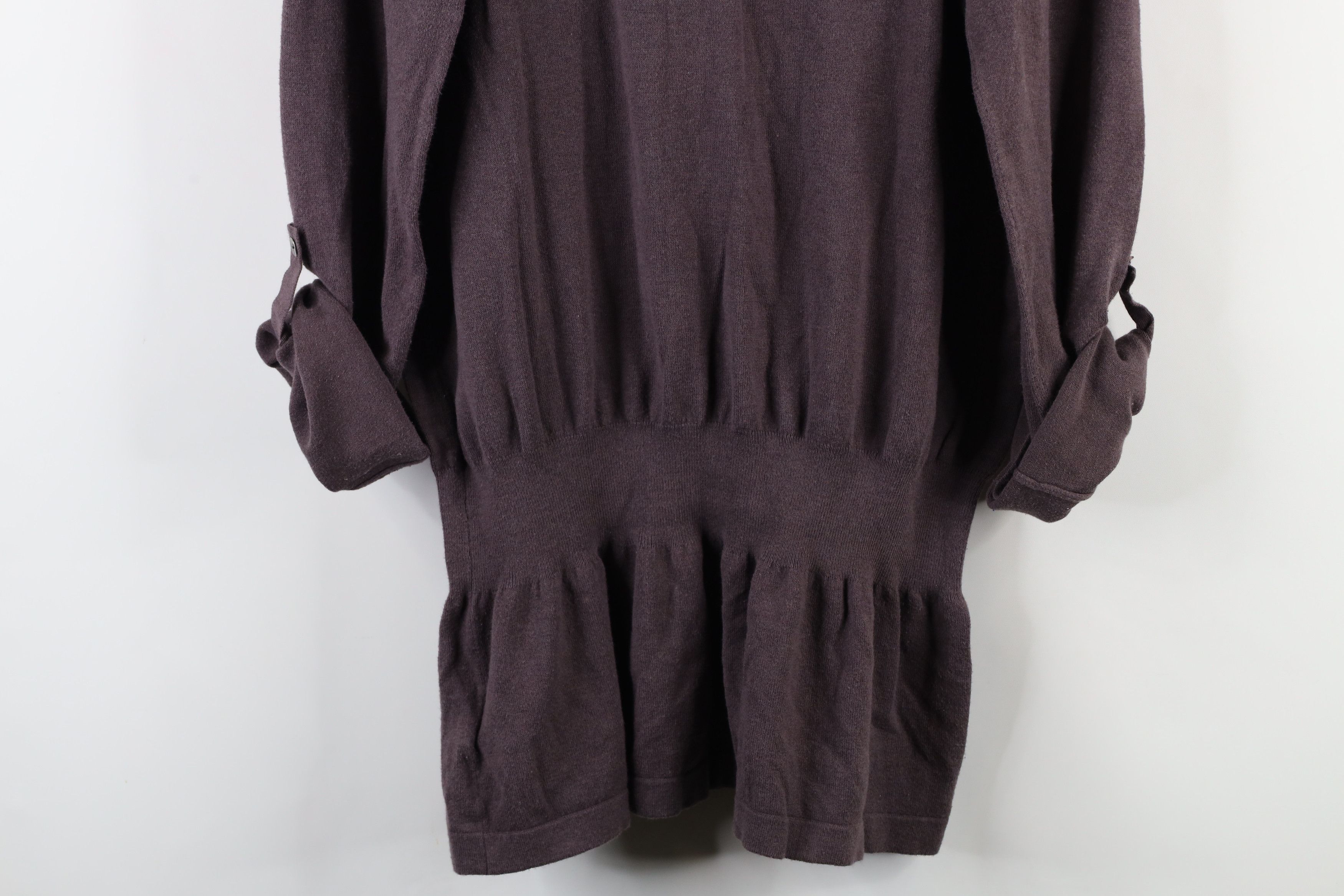 Vintage Y2K Lole Blend Knit Roll Sleeve Babydoll Sweater Purple Size XL / US 12-14 / IT 48-50 - 16 Thumbnail