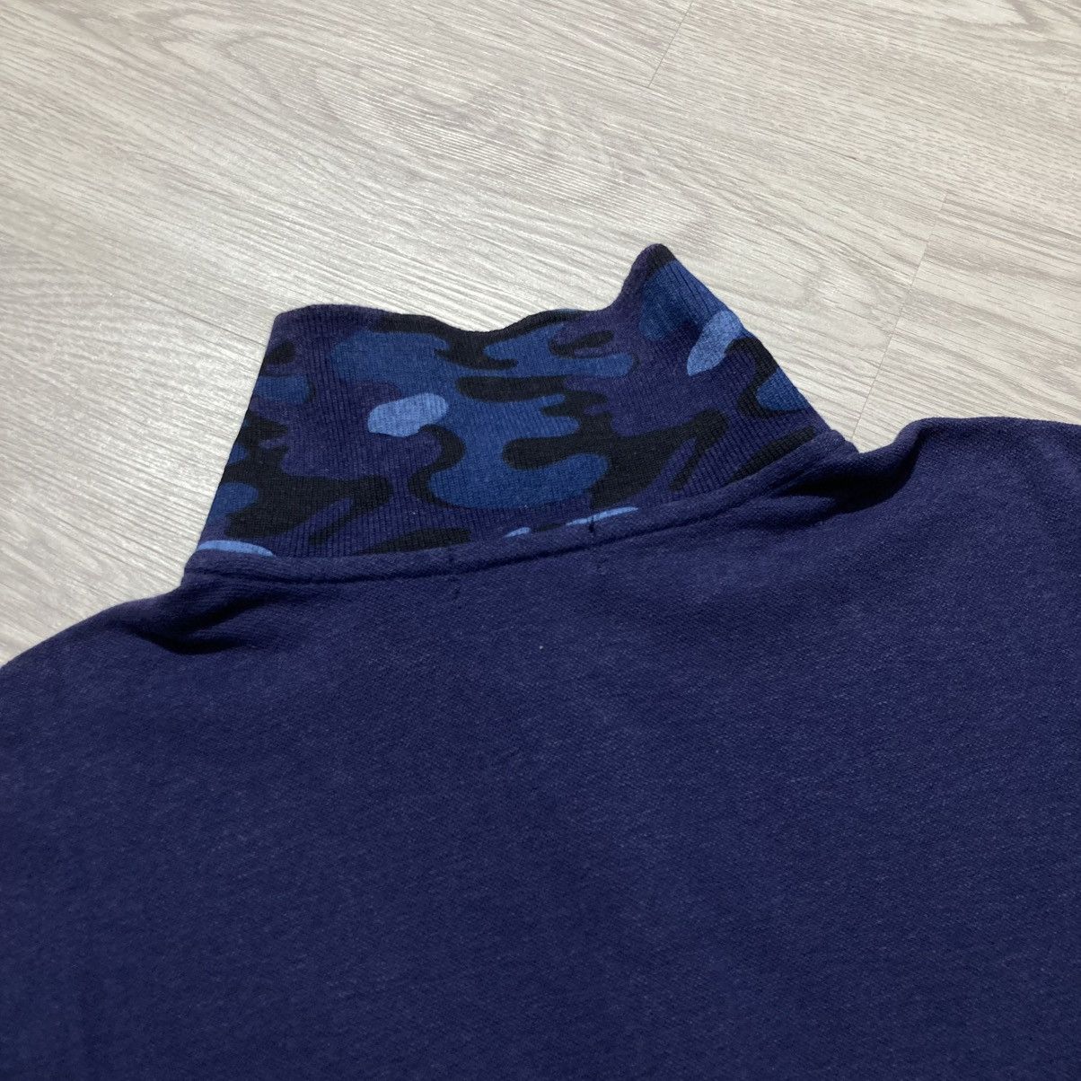 Japanese Brand Vintage PLST by Issey Miyake Colar Camo Polo Tshirt Designer Size US L / EU 52-54 / 3 - 12 Thumbnail