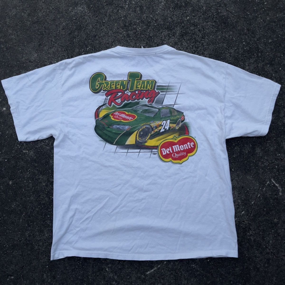 NASCAR × Vintage Vintage DEL MONTE #24 Racing Shirt Size US XL / EU 56 / 4 - 4 Thumbnail