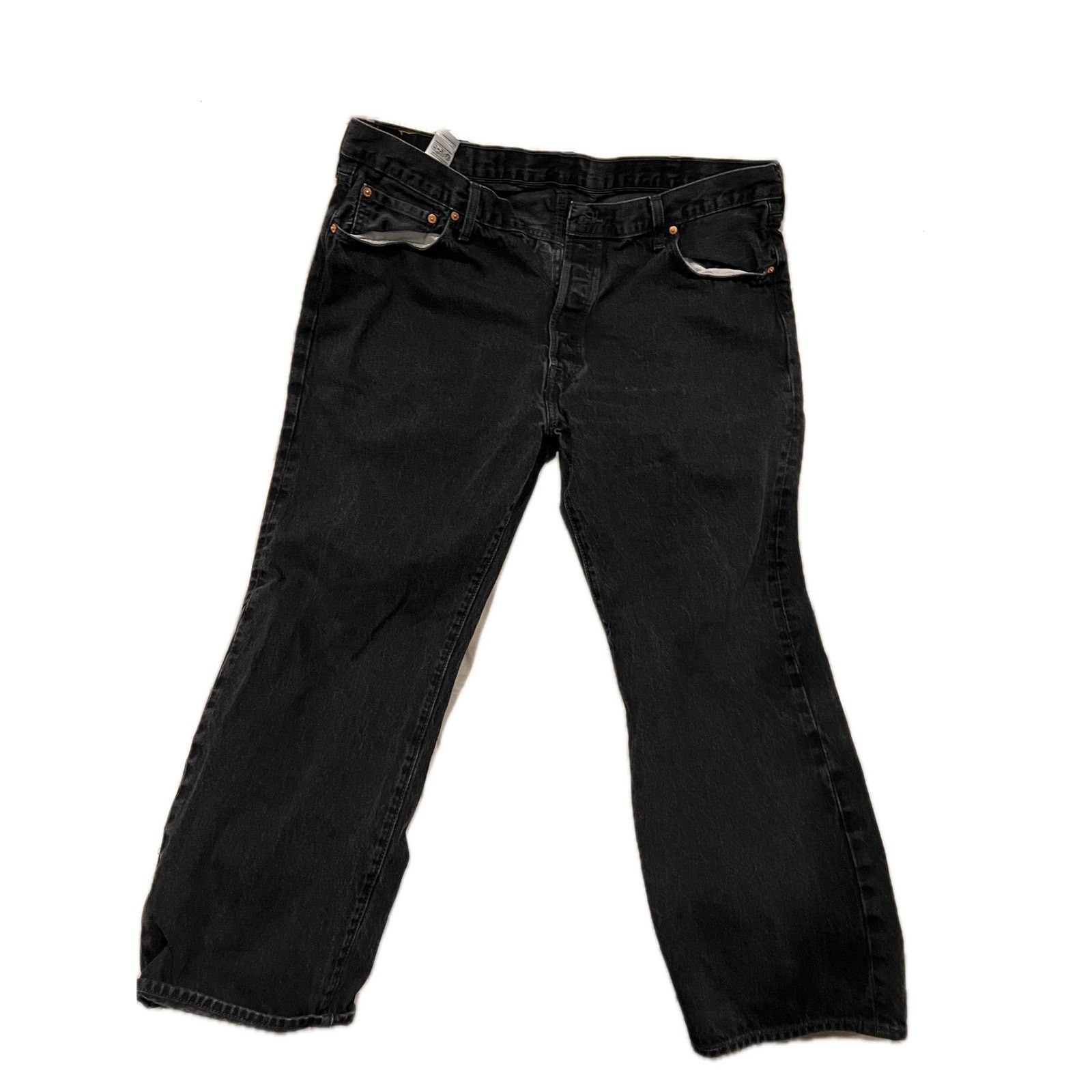 Levi's Levi Strauss 501 Classic Fit Black Jeans 44x30 Size US 44 / EU 60 - 1 Thumbnail