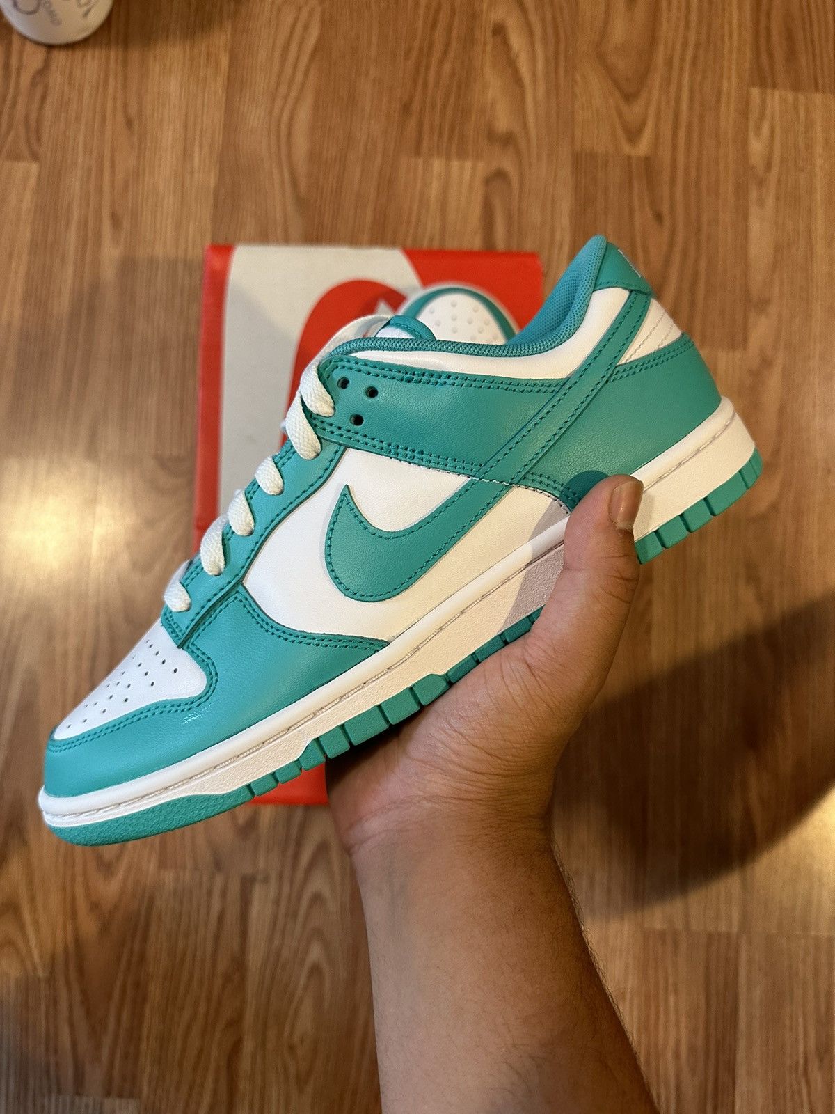 Nike Nike Dunk Low “Clear Jade Size US 8 / EU 41 - 3 Thumbnail