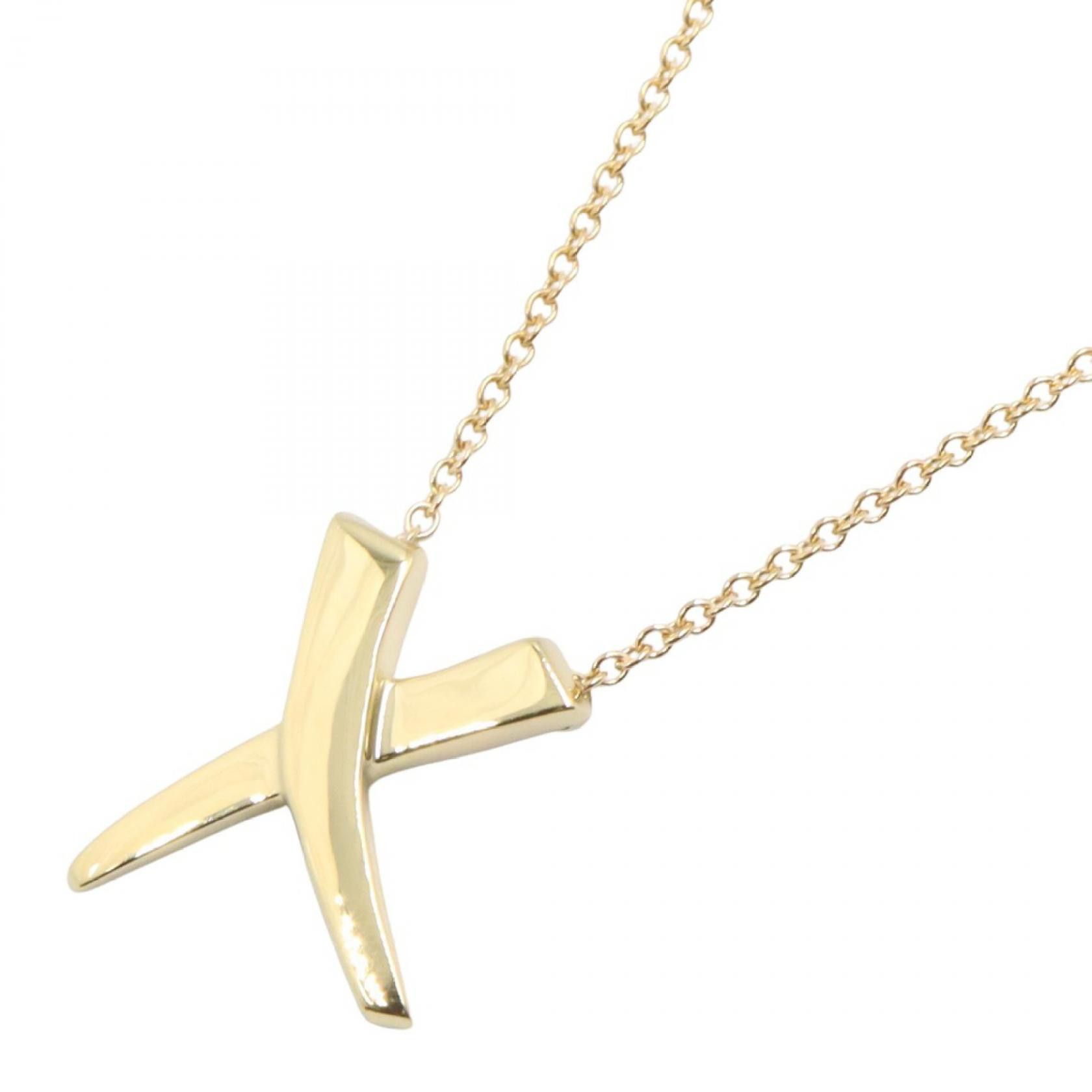Tiffany & Co. Tiffany & Co. Tiffany & Co. Kiss Au750 Necklace Precious Metal Necklace DUTY FREE for USA Size ONE SIZE - 1 Thumbnail