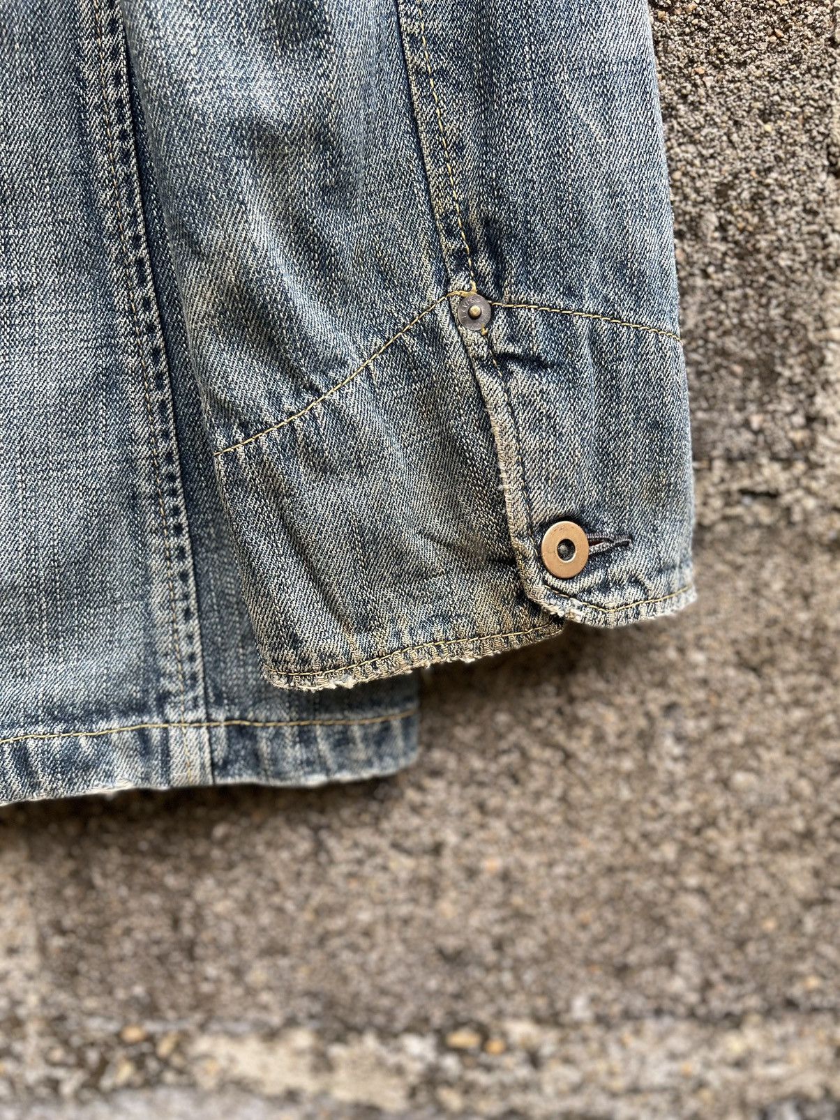 Levi's Vintage Levi’s Japan Denim Chore Sack Jacket Size US L / EU 52-54 / 3 - 12 Thumbnail